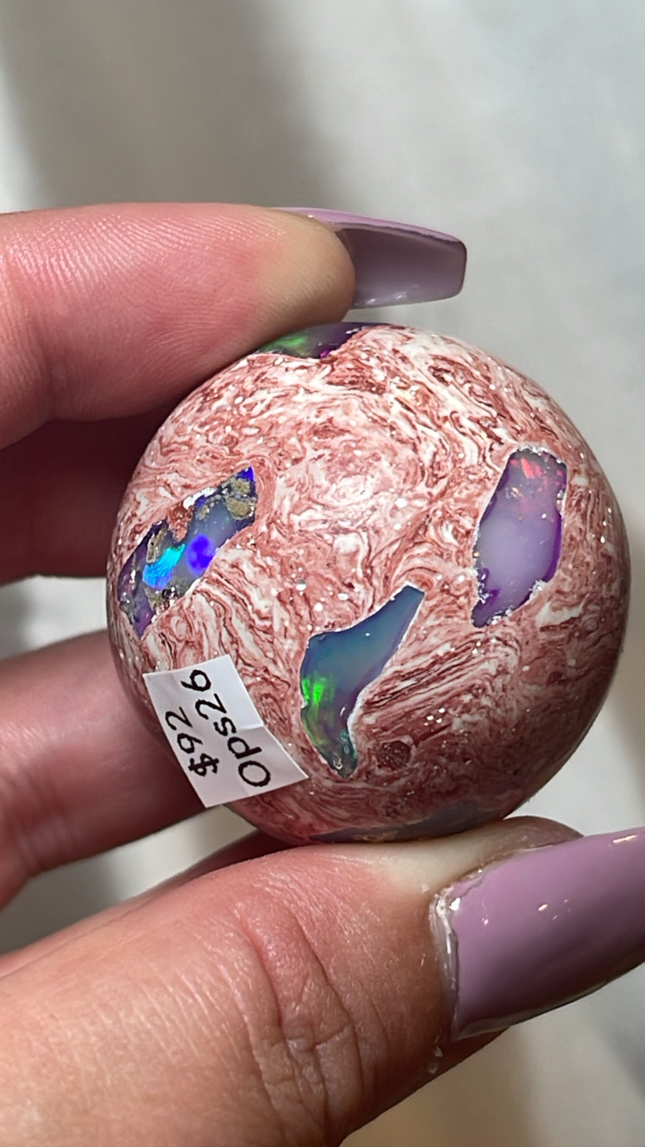 Mexican Fire Opal AAA Sphere