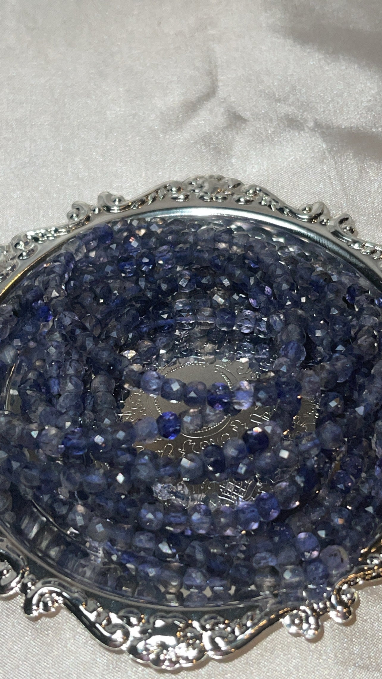 Iolite AAA Faceted Bracelet 4mm