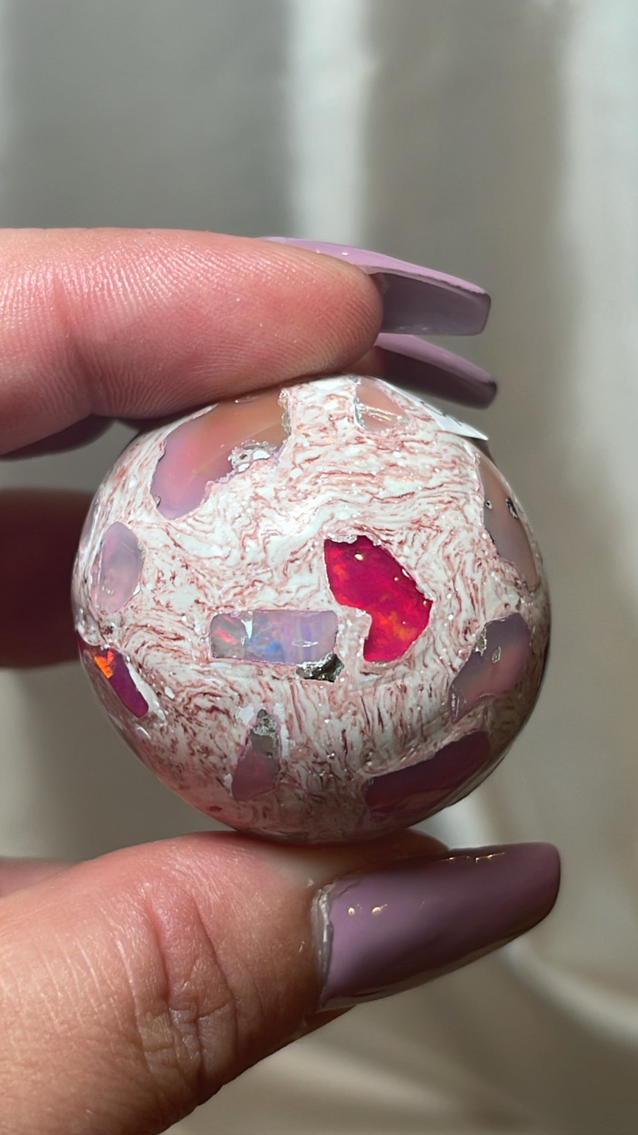 Mexican Fire Opal AAA Sphere