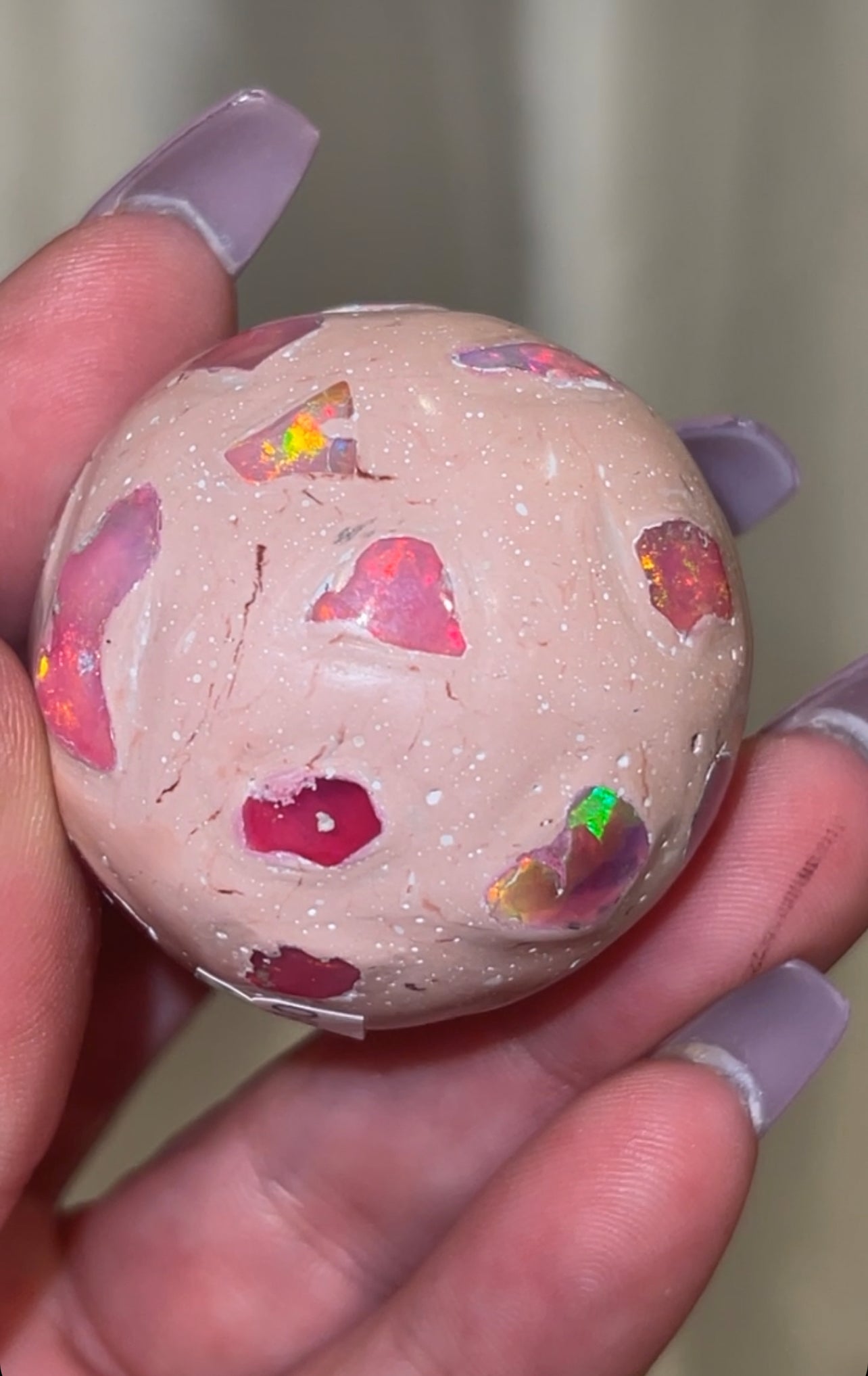 Mexican Fire Opal AAA Sphere