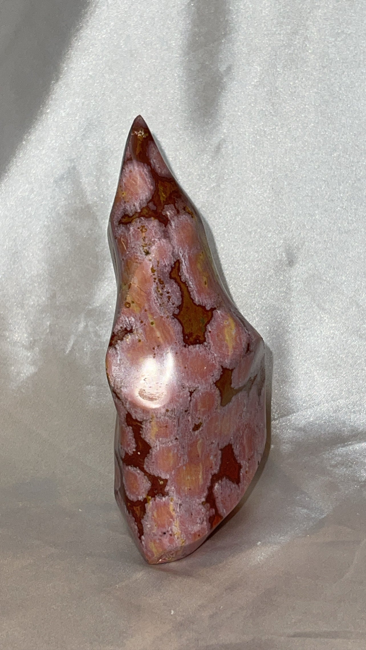 Pink Ocean Jasper AAA Large Flame