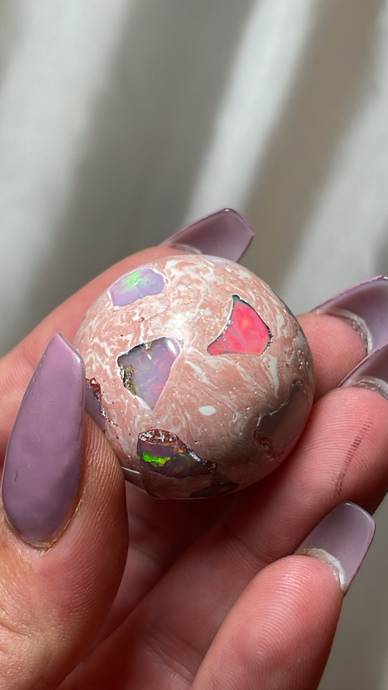 Mexican Fire Opal AAA Sphere