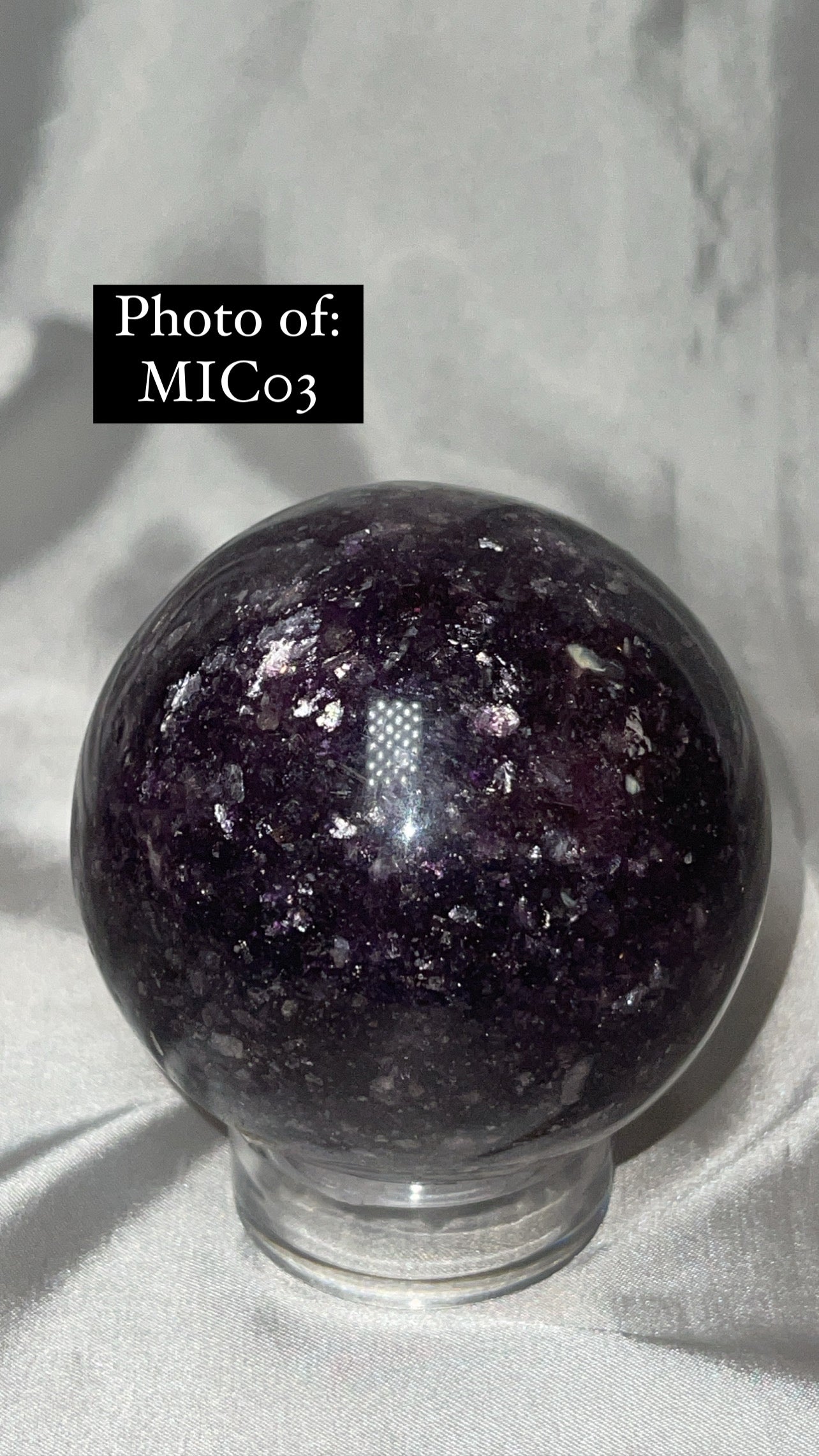 Mica Lepidolite XL Sphere
