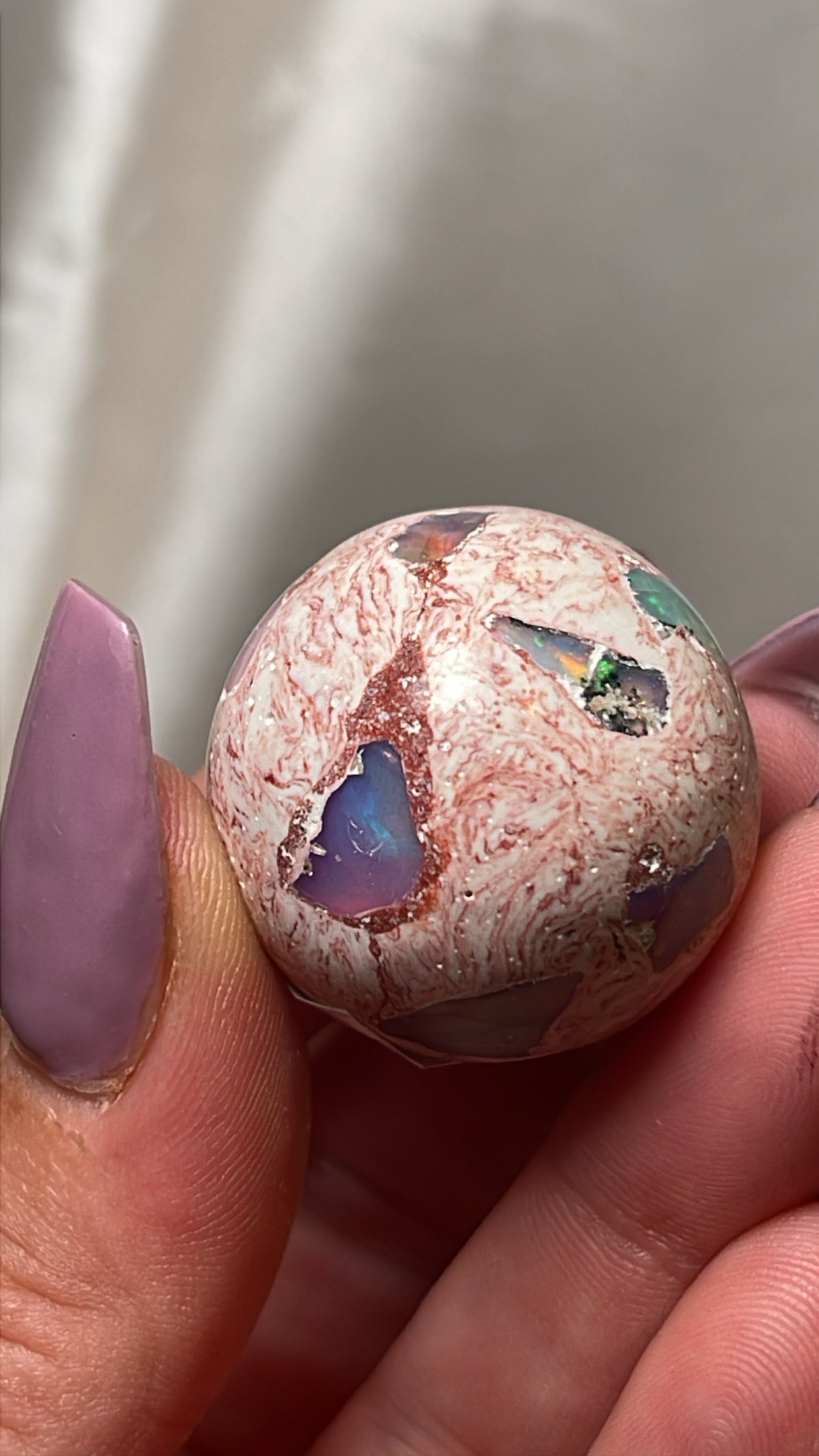 Mexican Fire Opal AAA Sphere