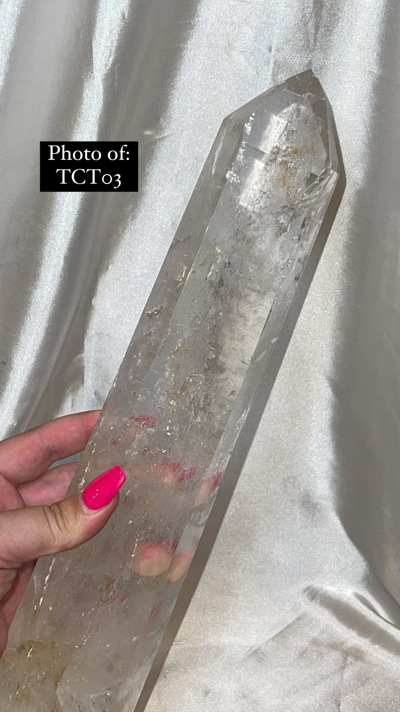 Clear Quartz AAA XXL Tower