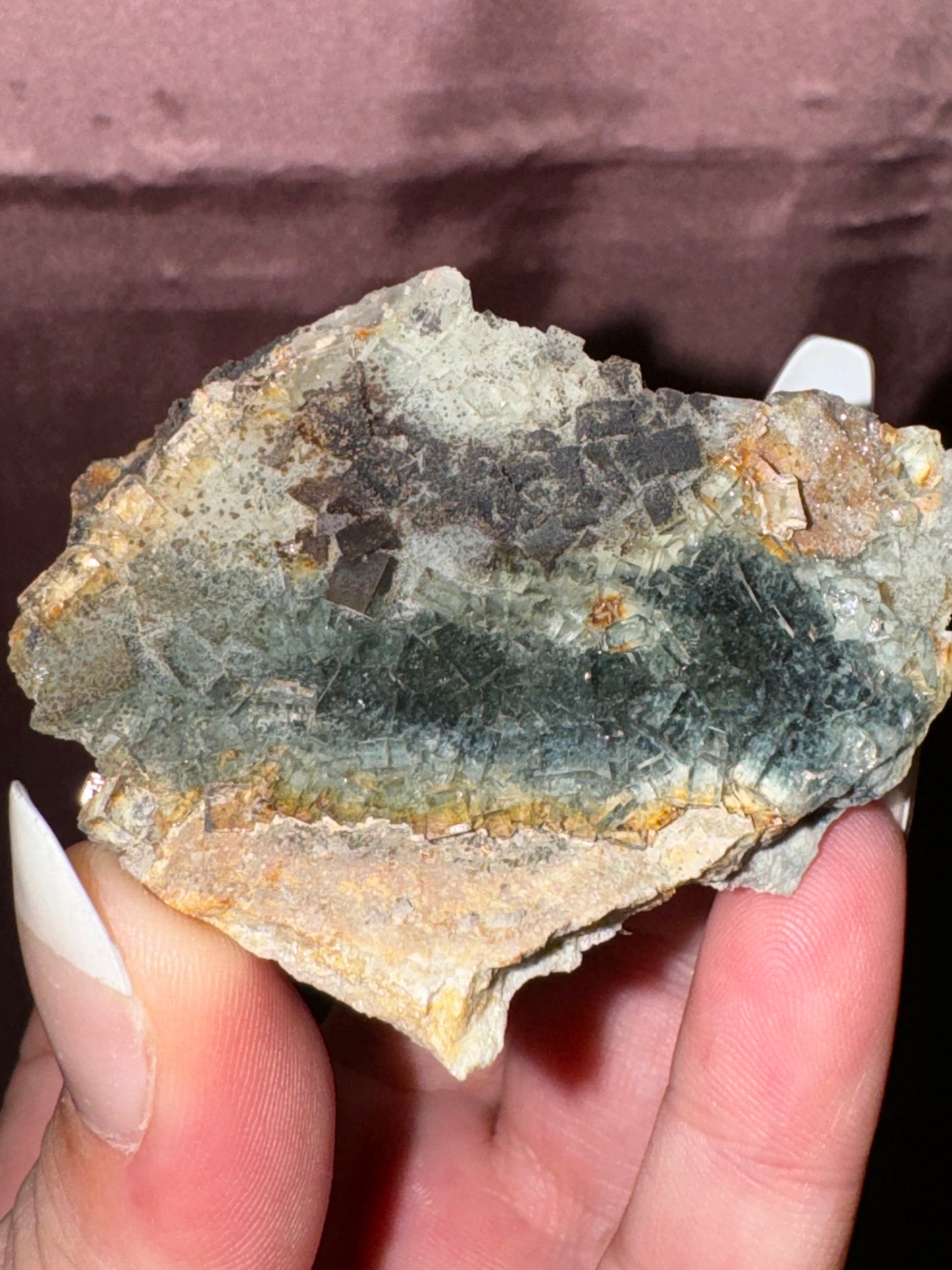 Colorless Fujian Fluorite Specimen