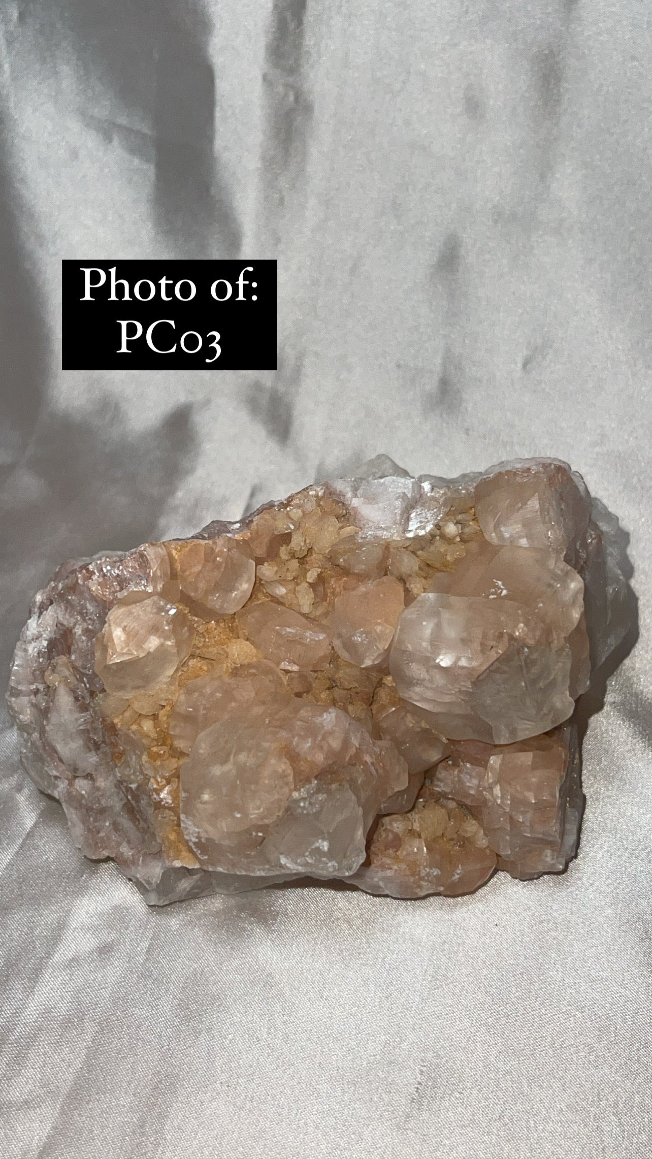 Pink Calcite Large Display Specimen