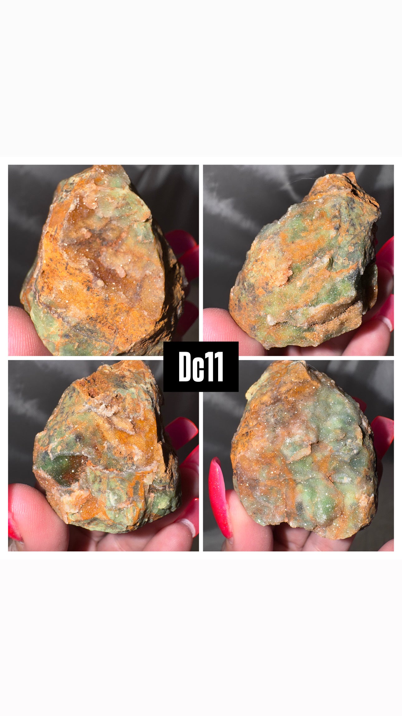 Druzy Chrome Chalcedony Specimen