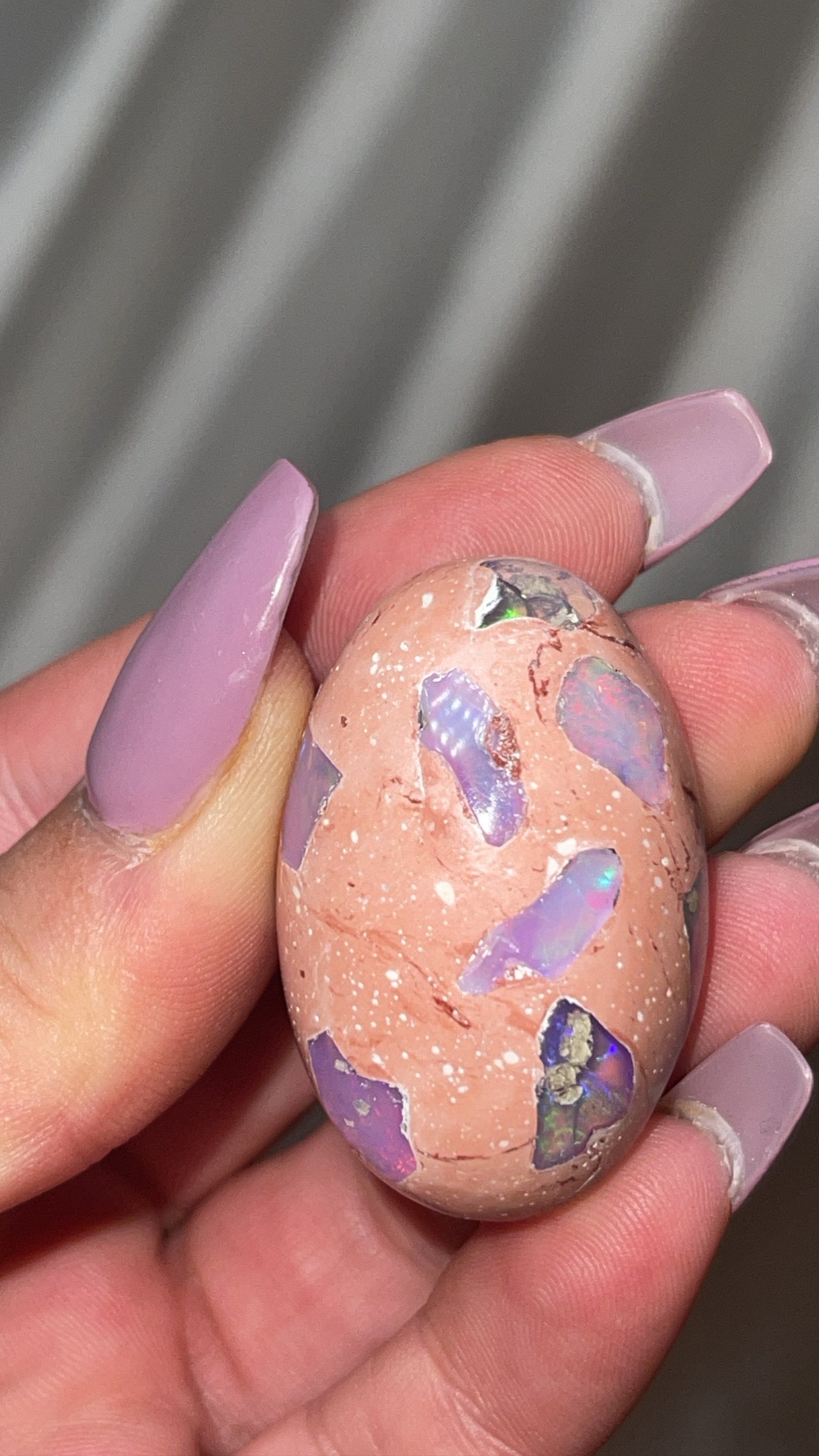 Mexican Fire Opal AAA Egg