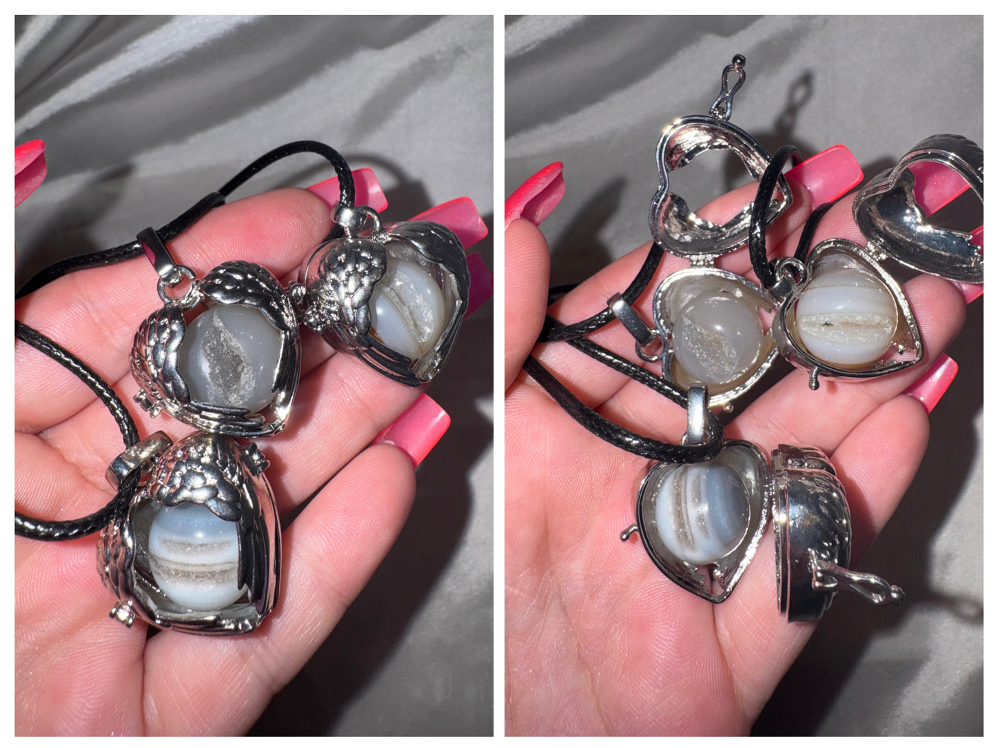 Angel Sphere Cage Necklace