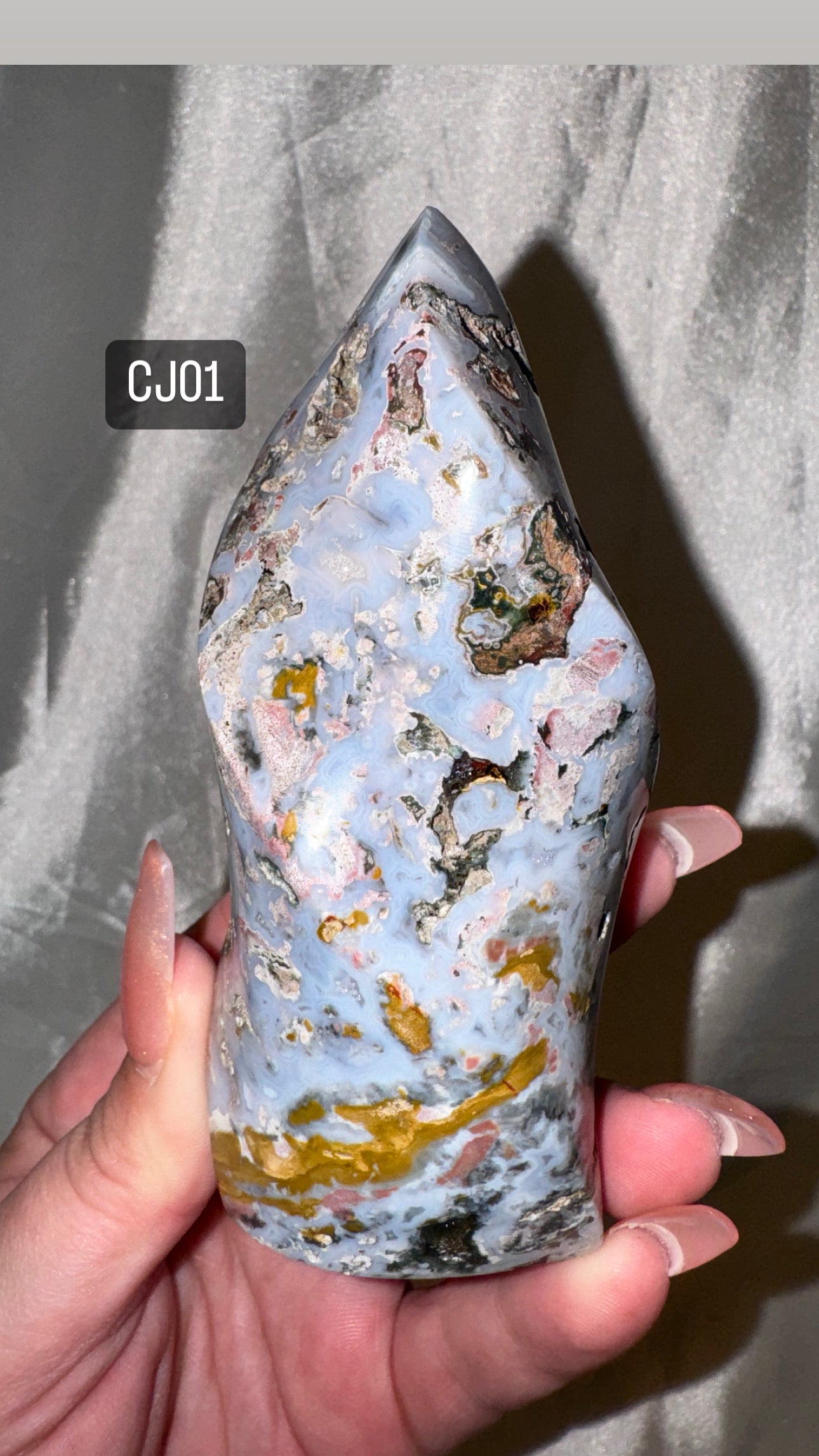 Cosmic Ocean Jasper AAA Flames