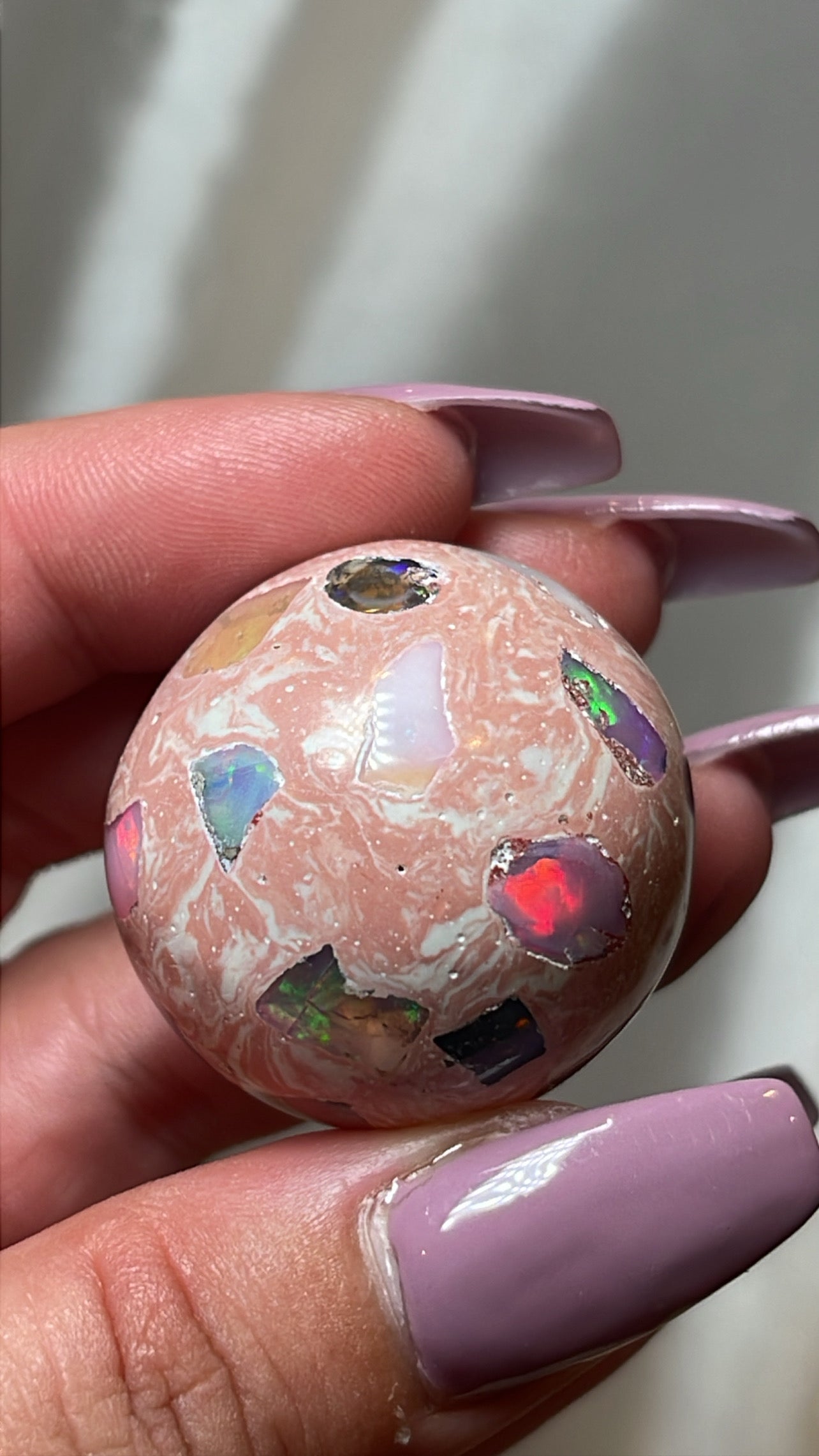 Mexican Fire Opal AAA Sphere