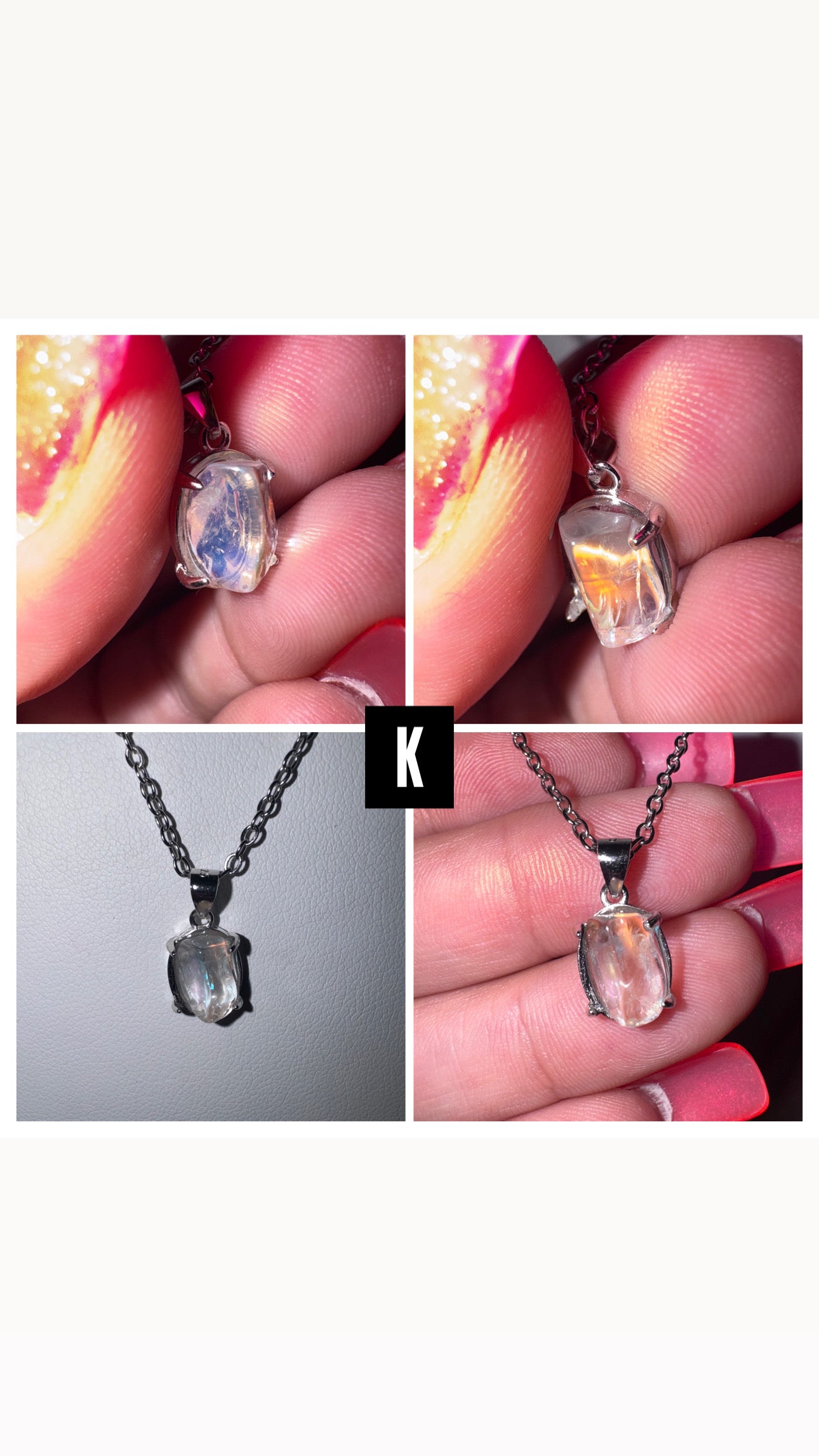 Malagasy Moonstone AAA 925 Pendant