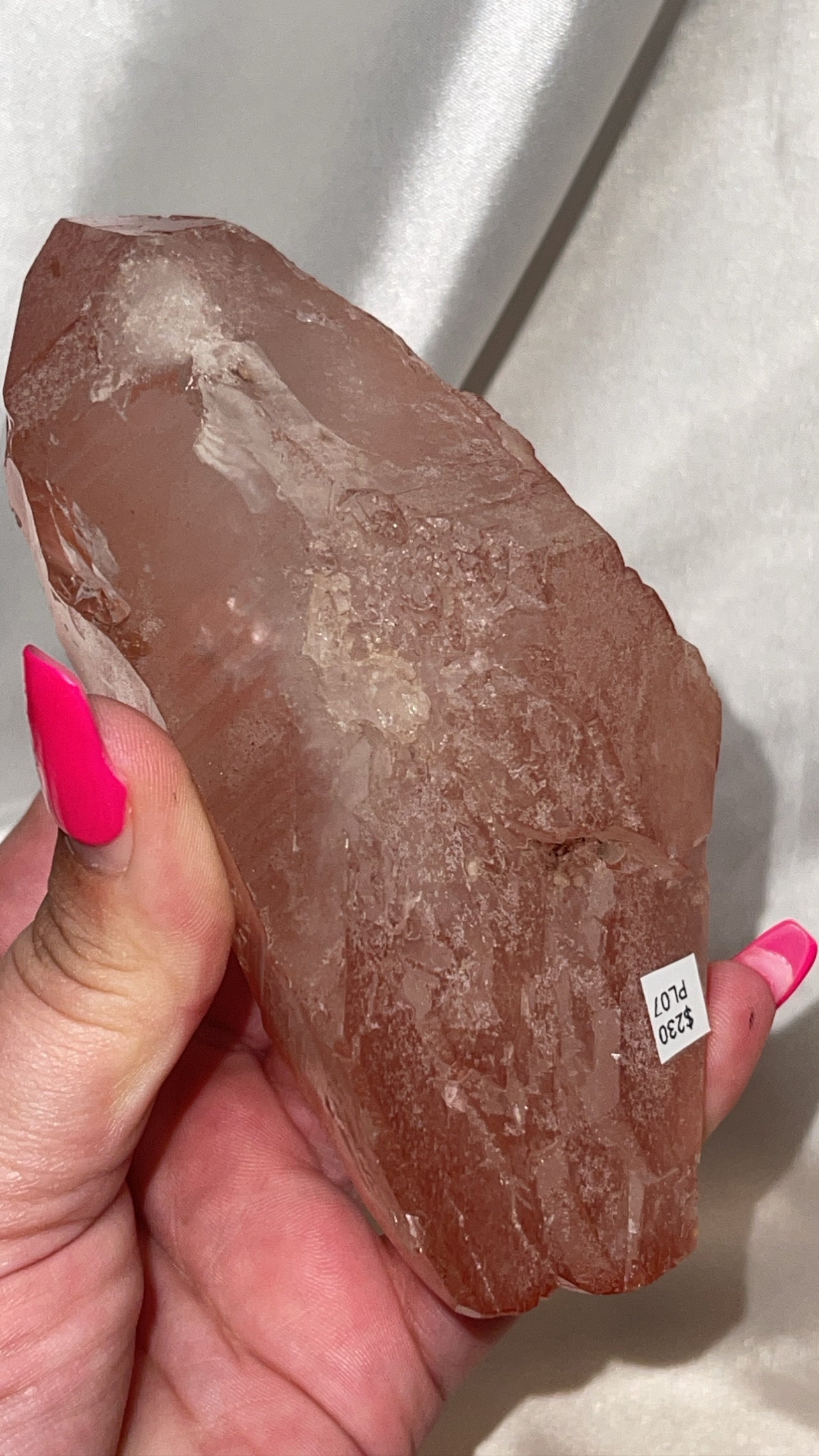 Scarlet Temple Lemurian XL Double Terminated Point