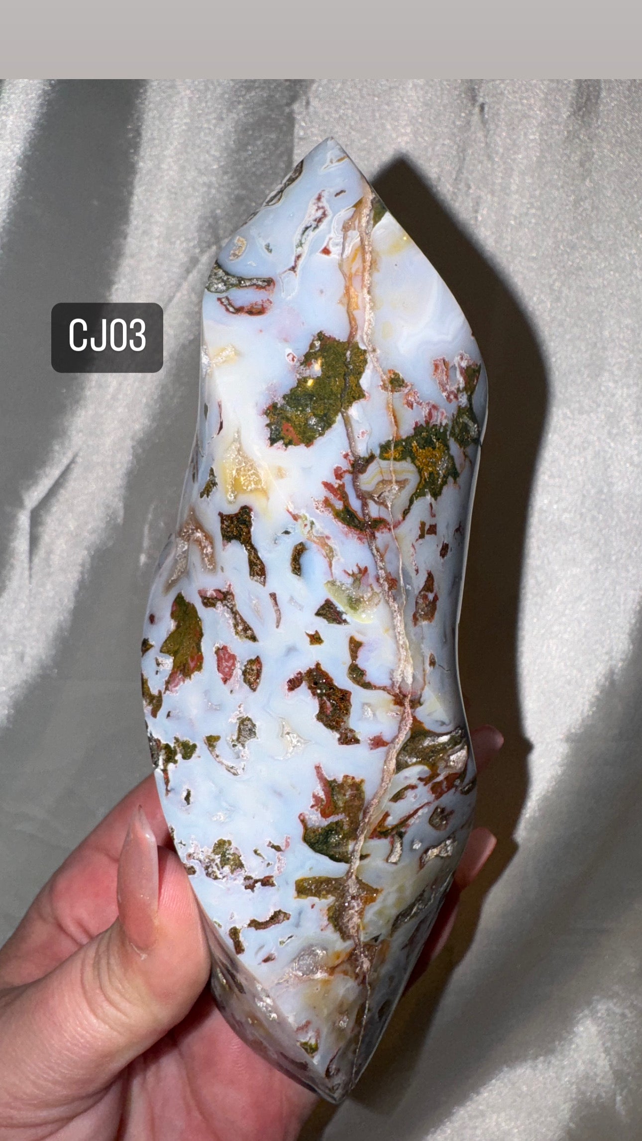 Cosmic Ocean Jasper AAA Flames