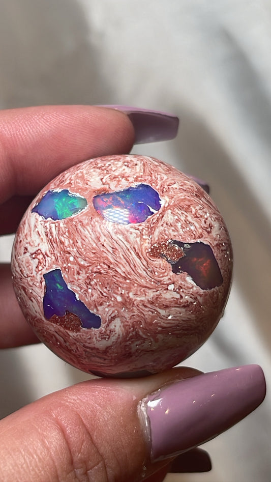Mexican Fire Opal AAA Sphere