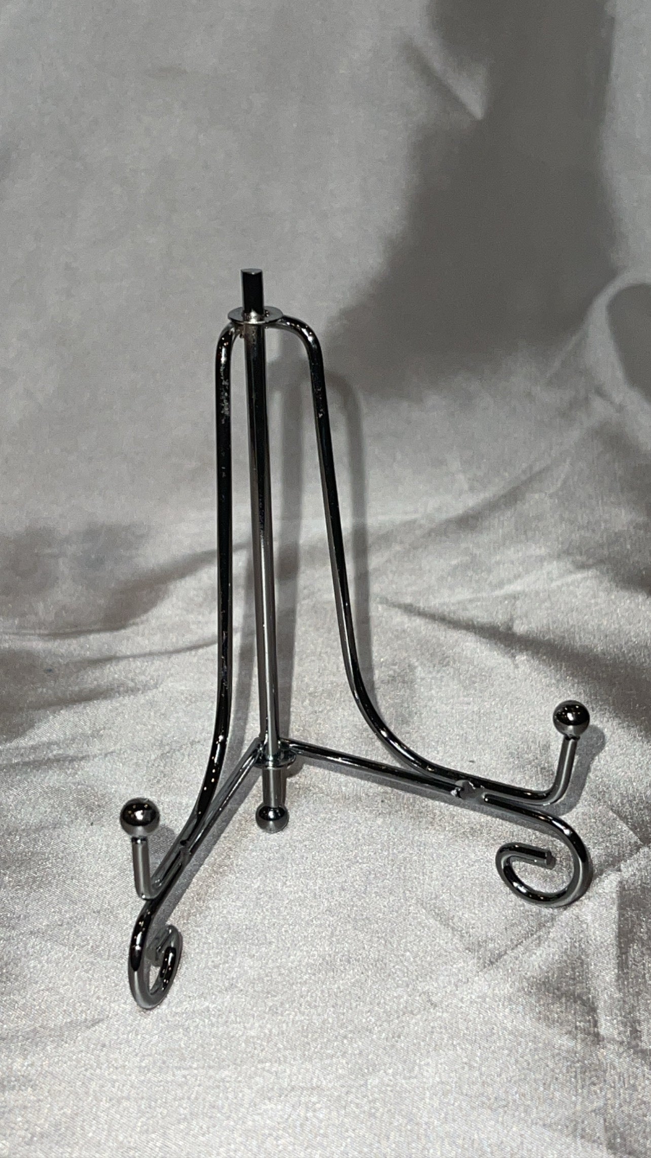 Fujian Indigo Fluorite with Needle Quartz Large Specimen with stand