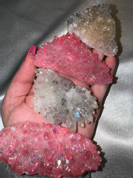 Aura Chrysanthemum Needle Quartz Specimen