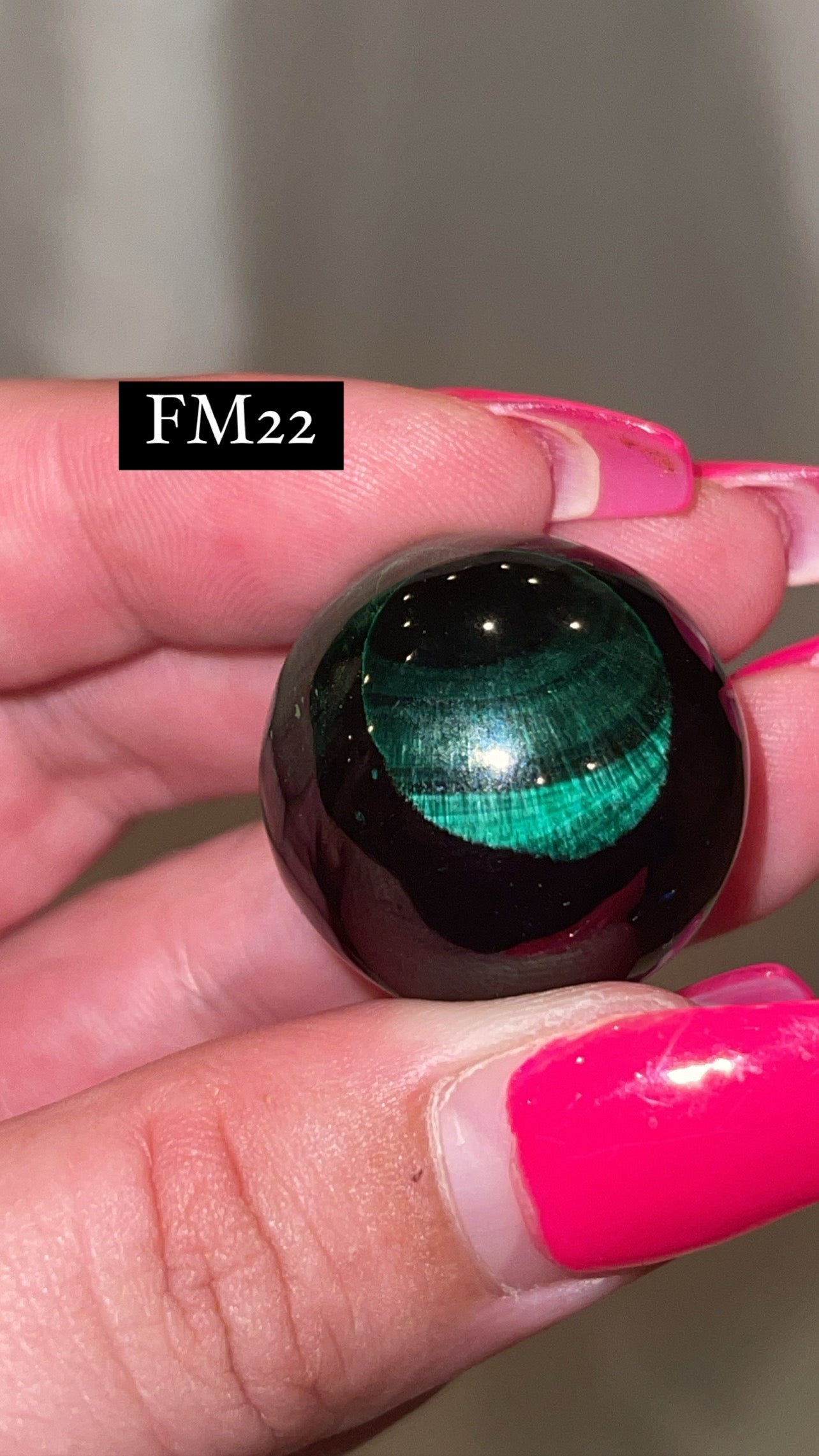 Velvet Fibrous Malachite AAA Sphere