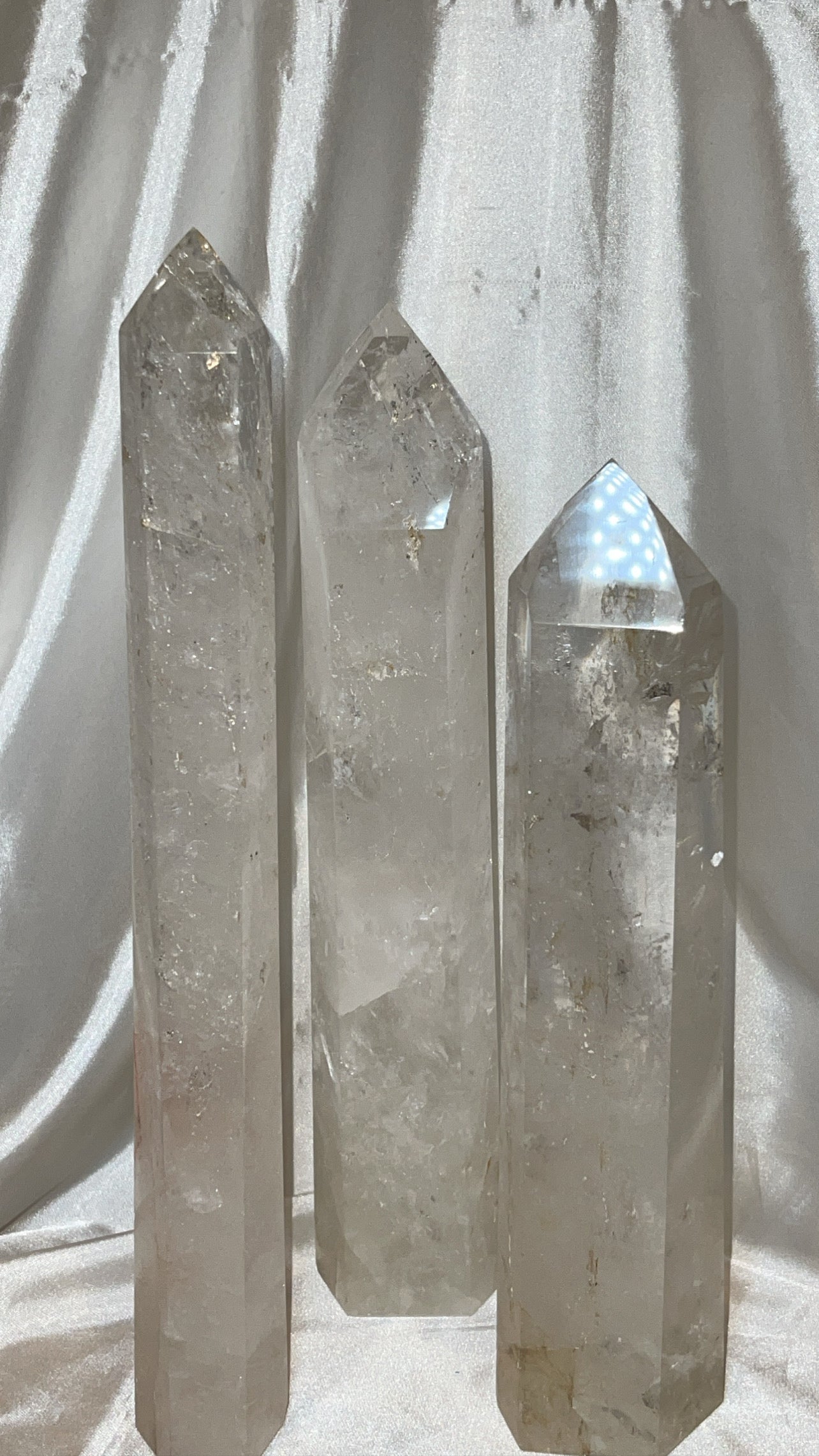 Clear Quartz AAA XXL Tower