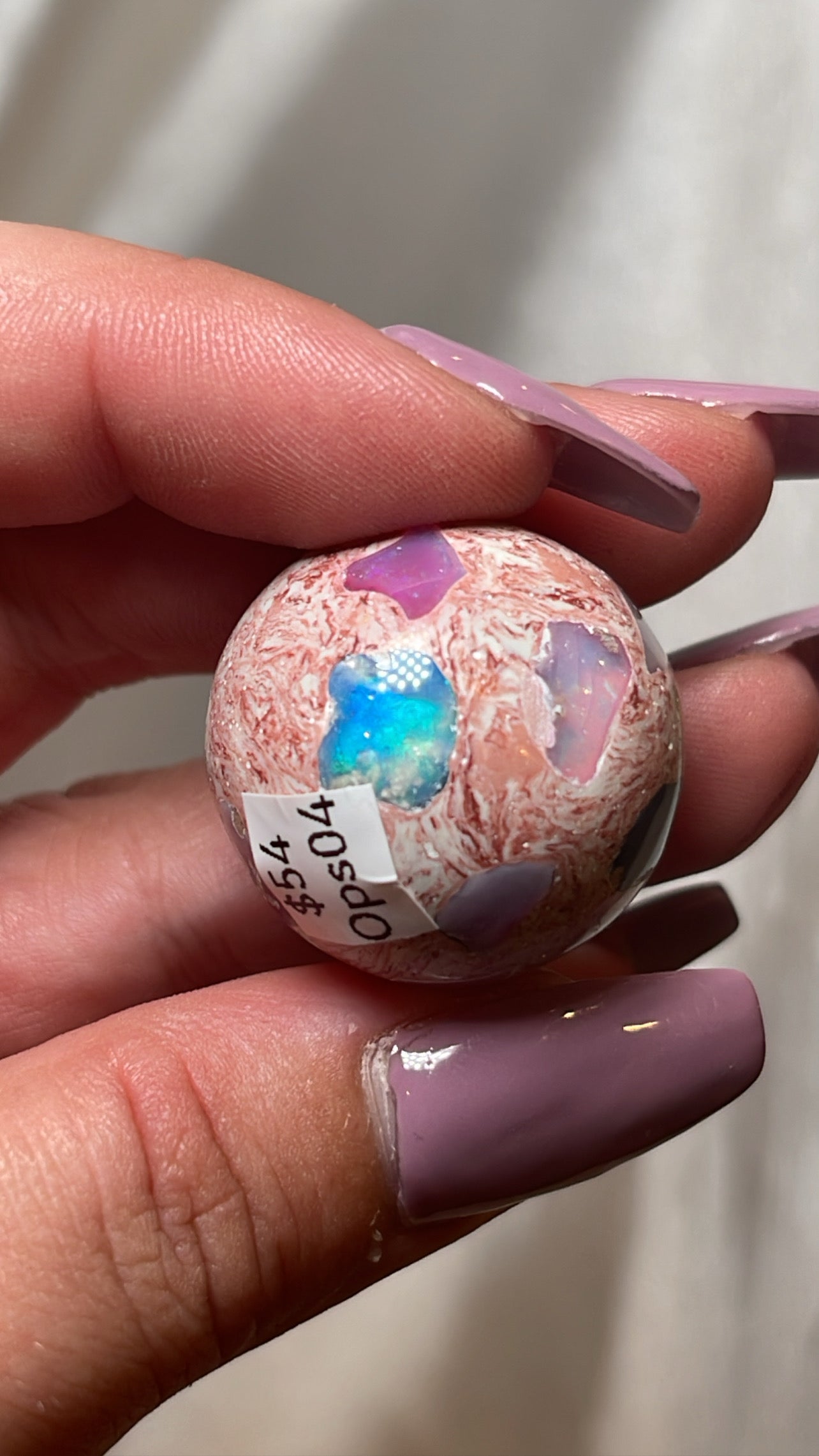 Mexican Fire Opal AAA Sphere