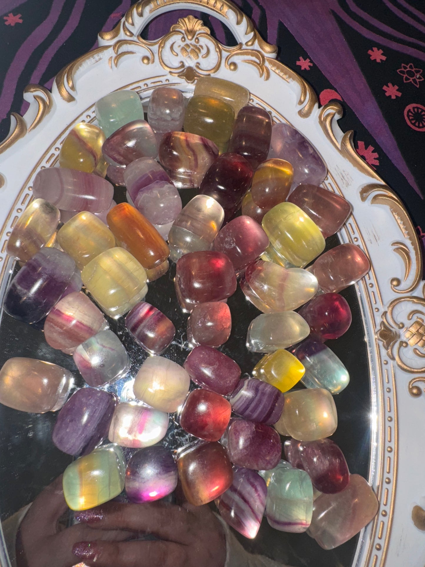Candy Fluorite Tumble