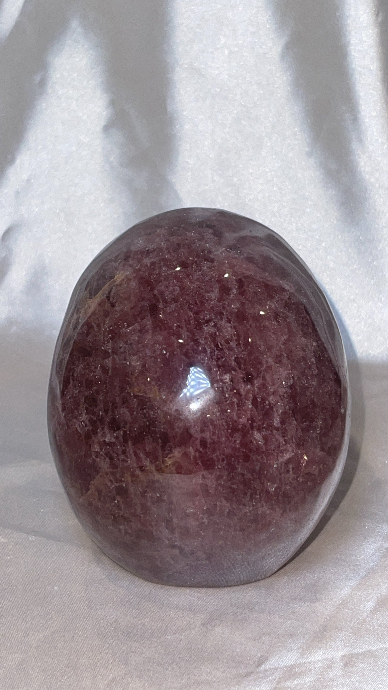 Strawberry Quartz AA XL Skull
