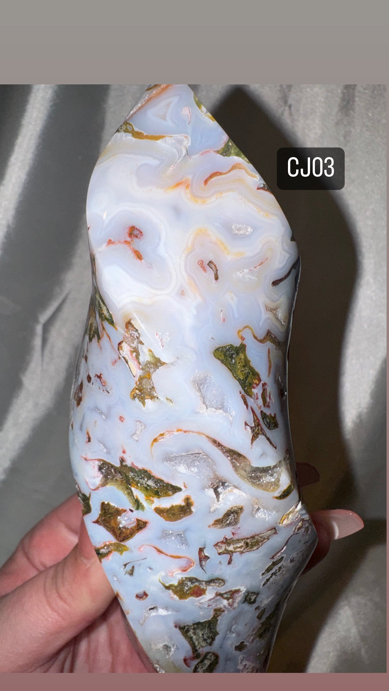 Cosmic Ocean Jasper AAA Flames