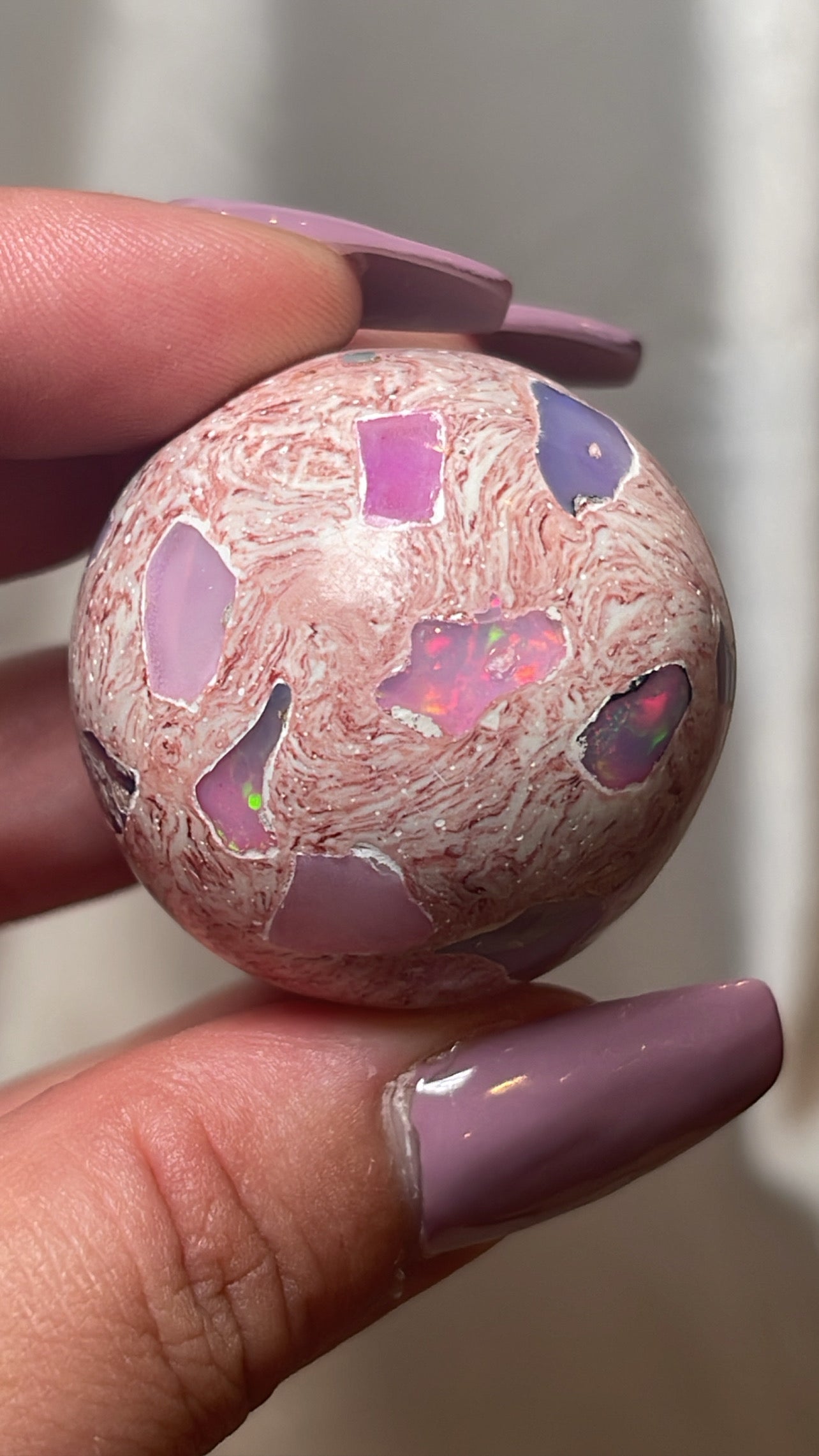 Mexican Fire Opal AAA Sphere