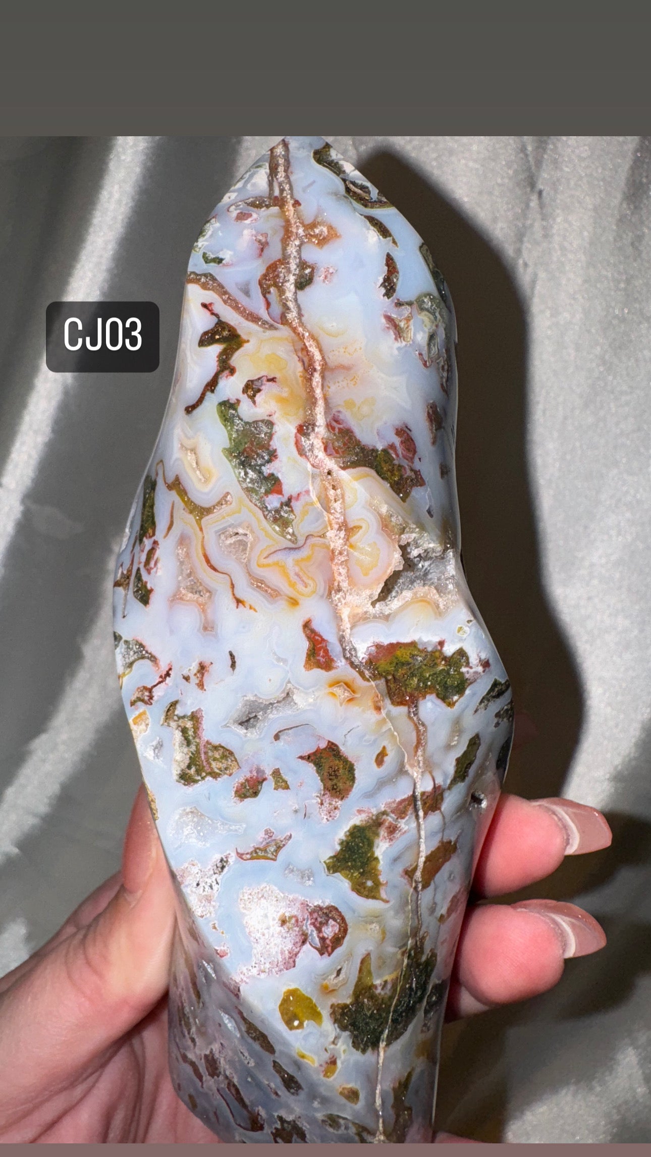 Cosmic Ocean Jasper AAA Flames