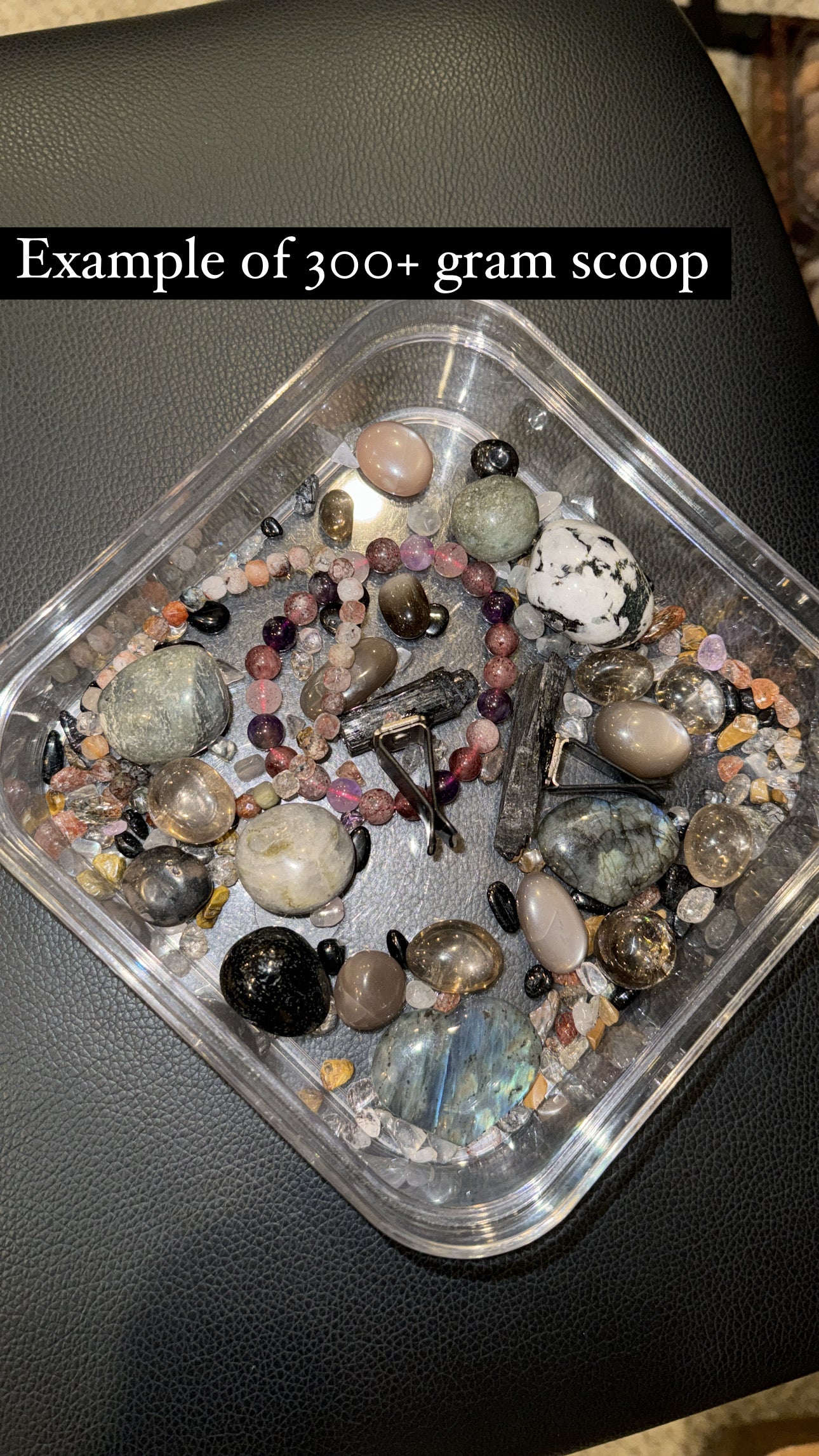 Protection Crystal Confetti Scoop