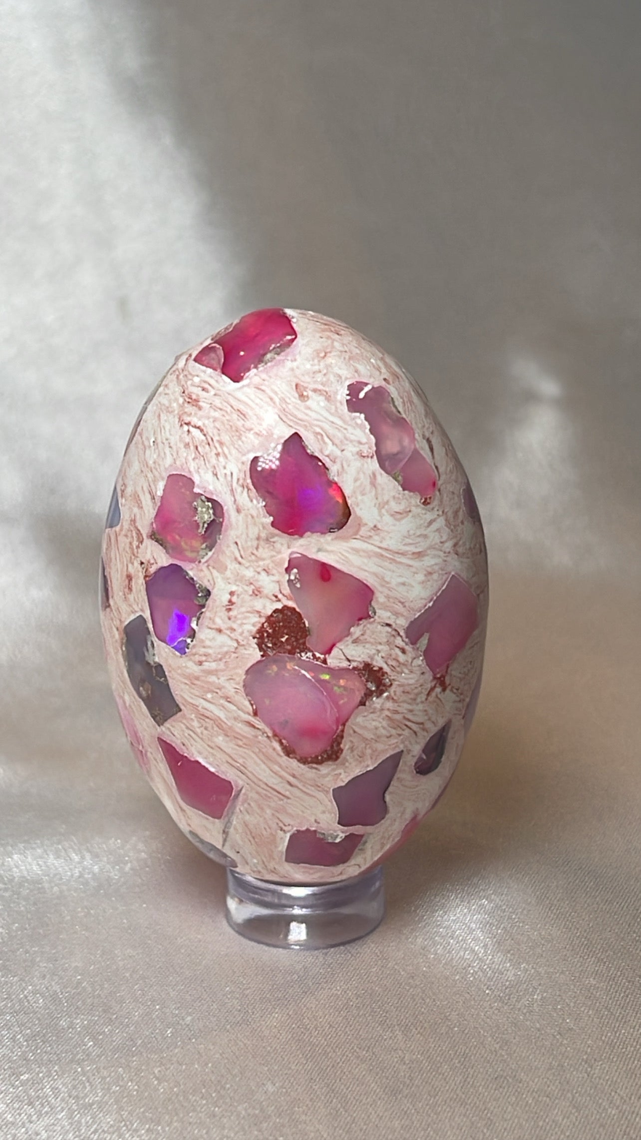 Mexican Fire Opal AAA Egg