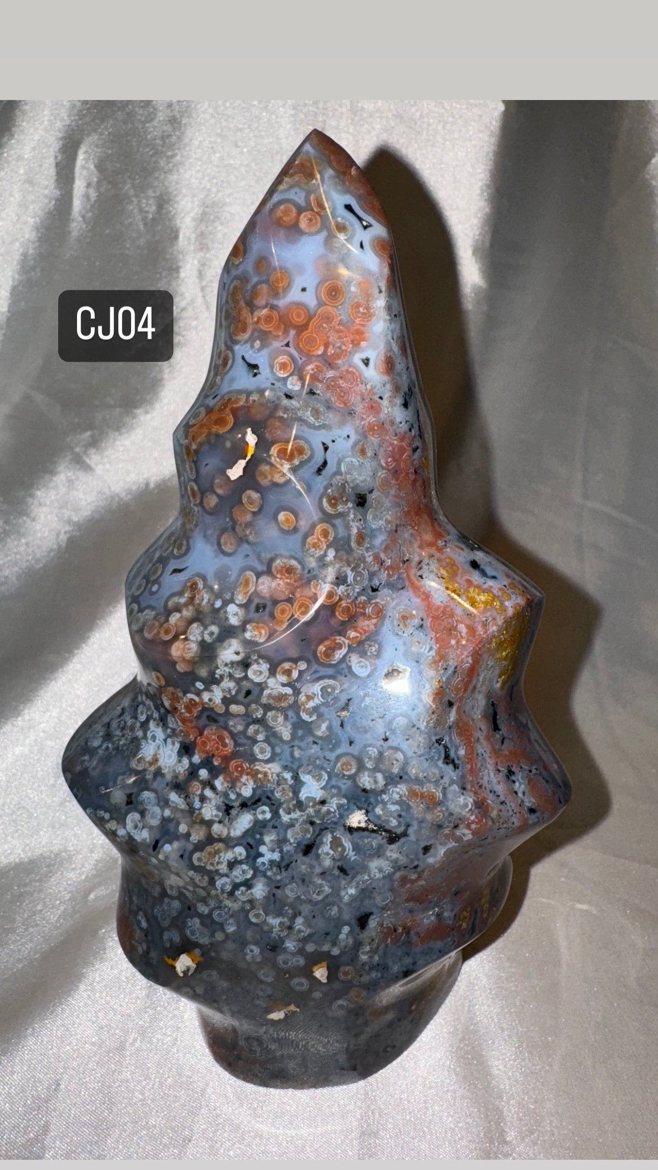 Cosmic Ocean Jasper AAA Flames