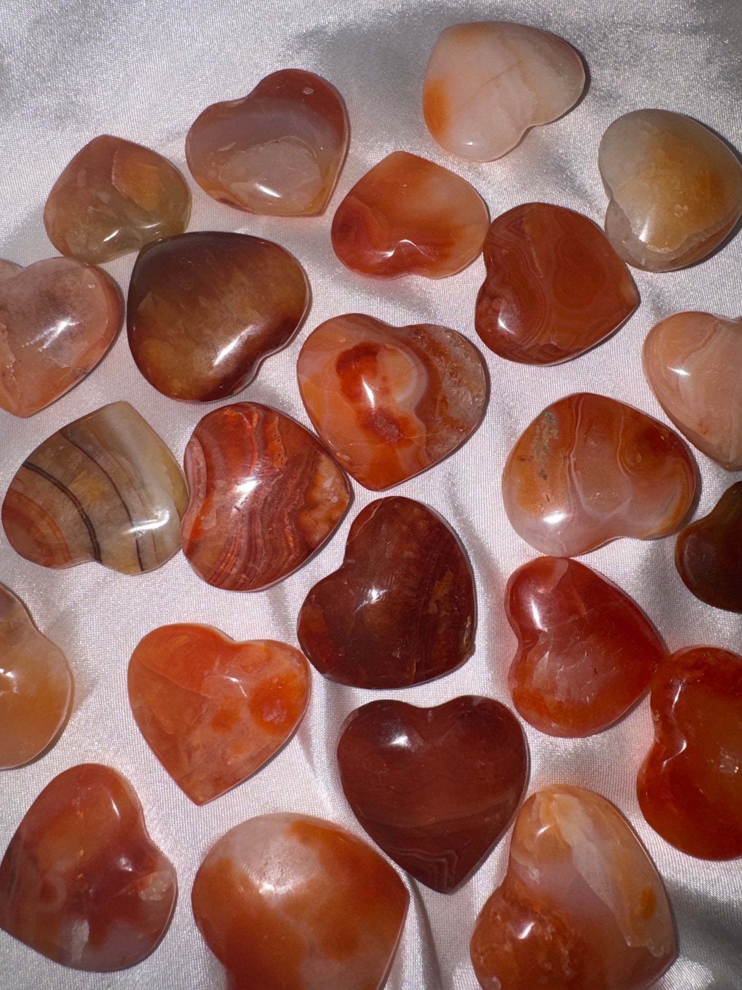 Carnelian Mini Heart