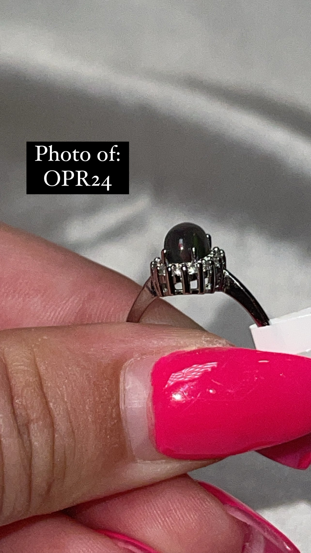 Ethiopian Welo Opal 925 Sterling Silver Adjustable Ring (Choose Your Own)