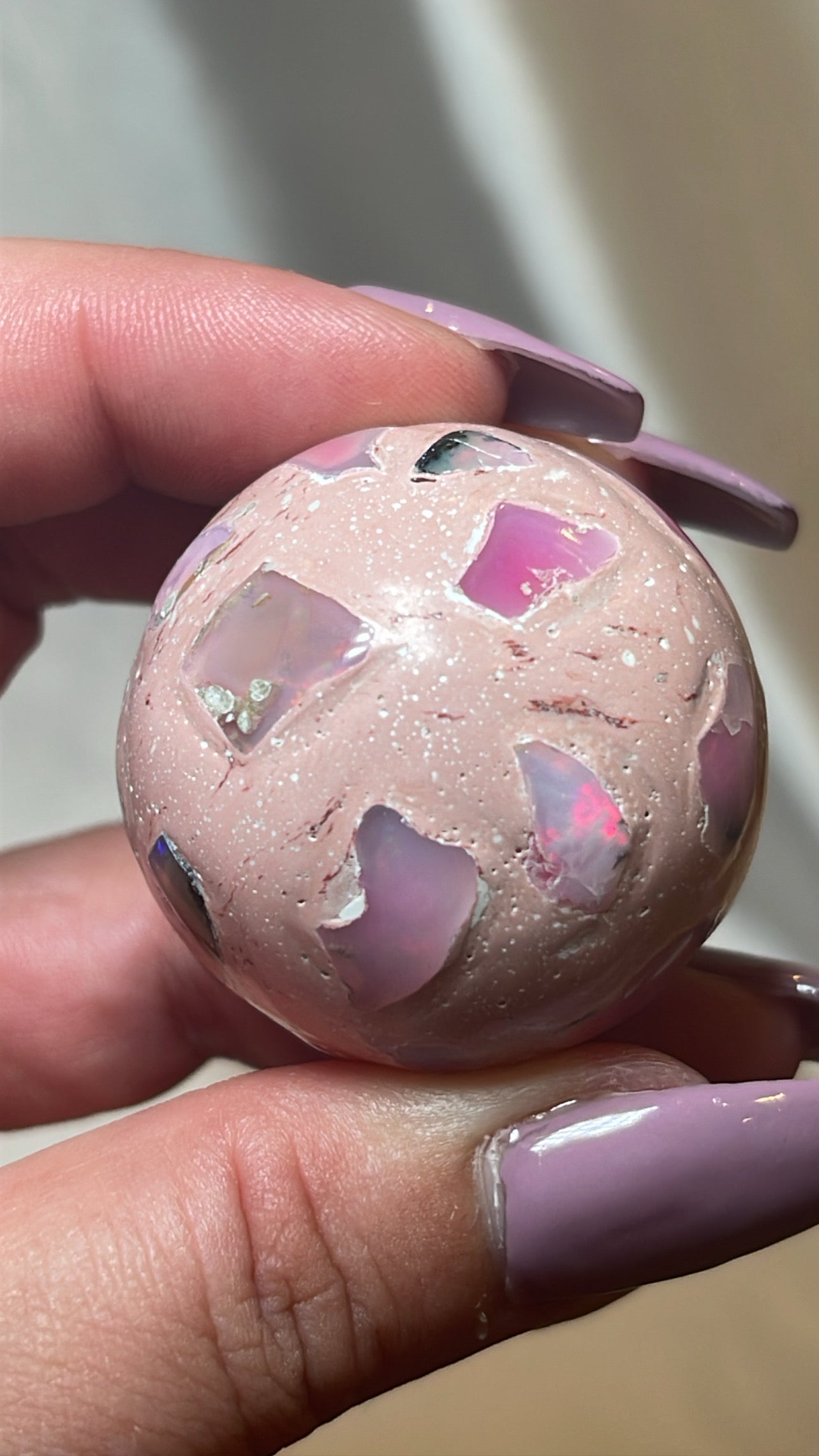Mexican Fire Opal AAA Sphere