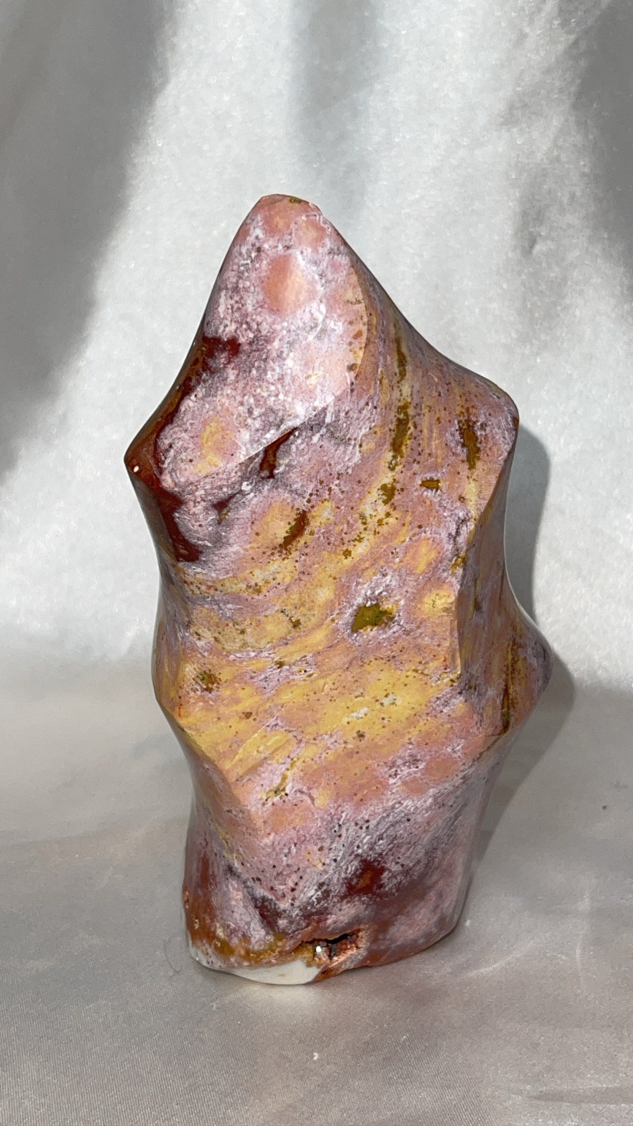 Pink Ocean Jasper AAA Large Flame