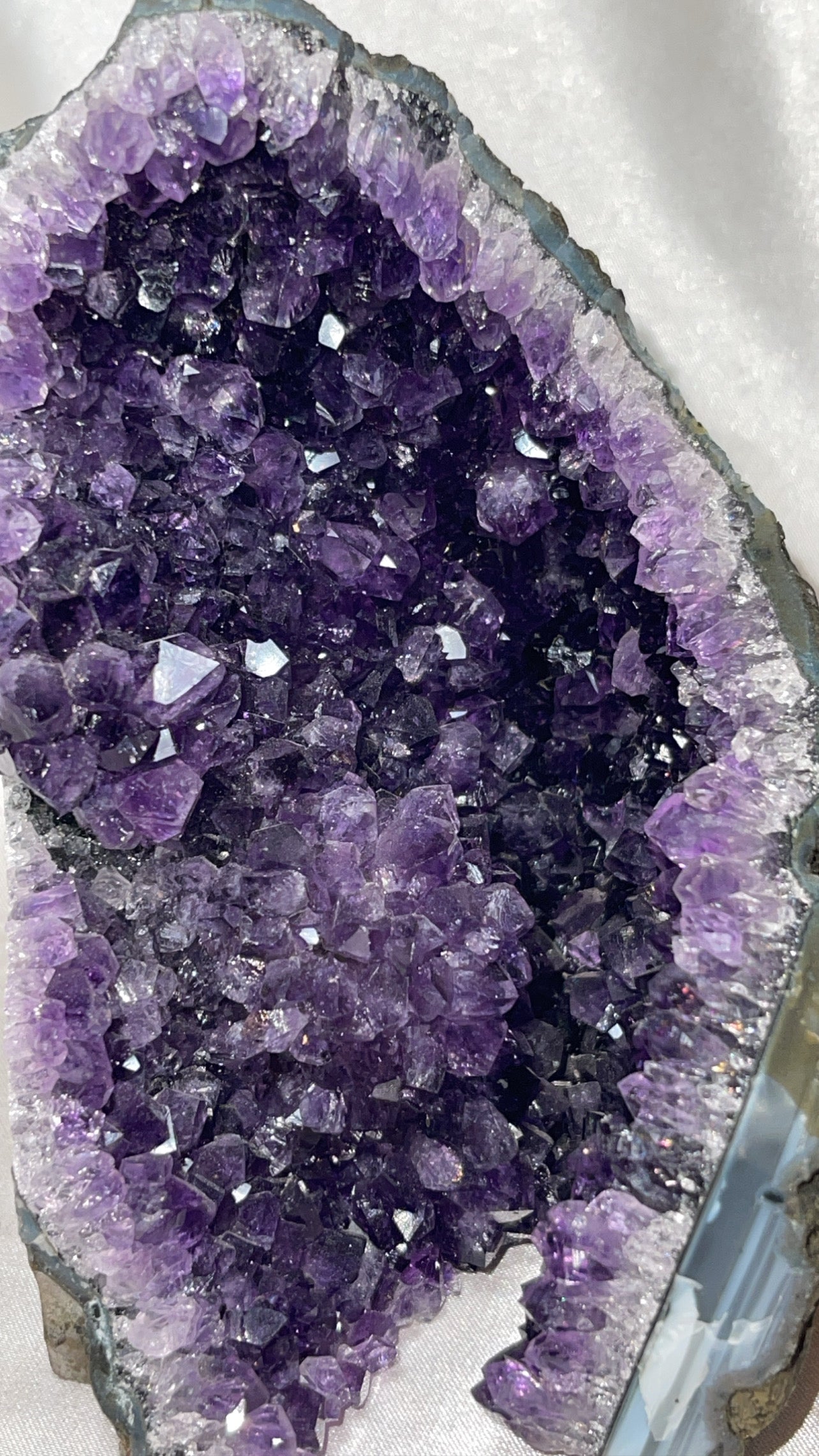 Amethyst High Grade Geode Cut Base