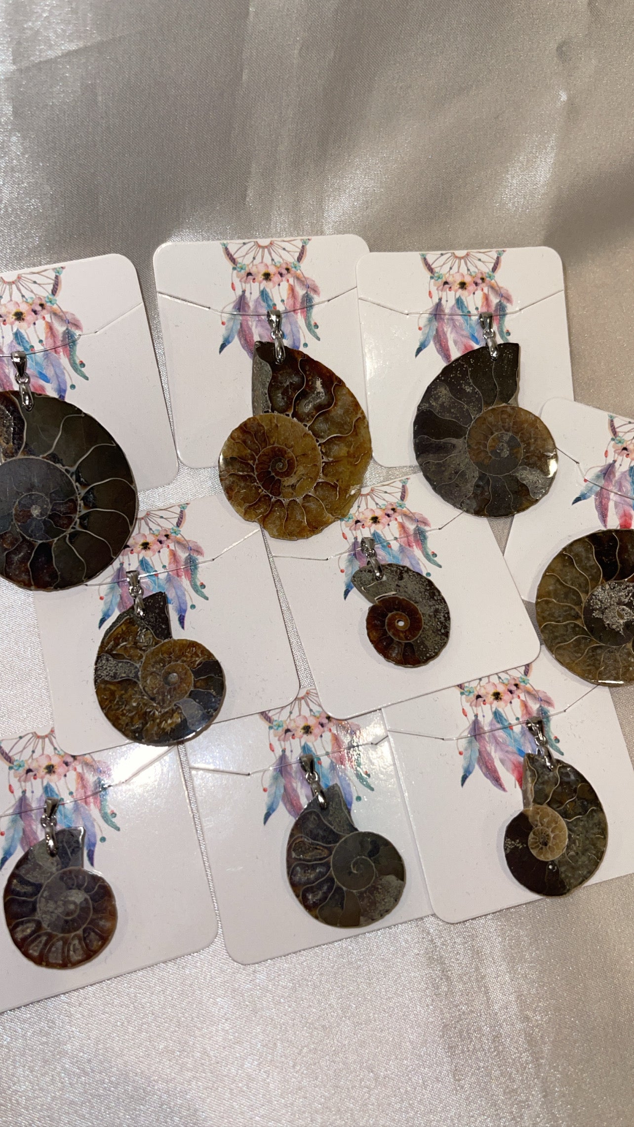 Ammonite Pendant (Choose Your Own)