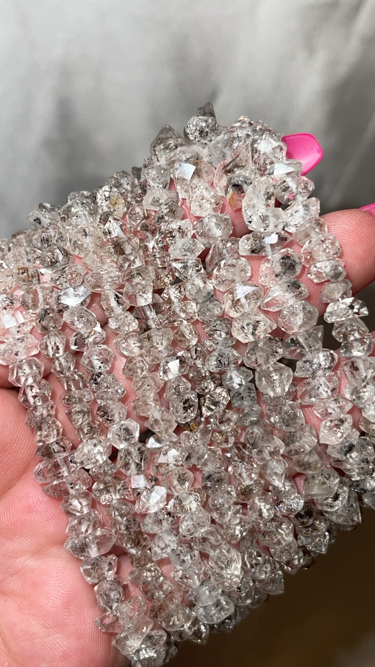 Herkimer Diamond Adjustable Bracelet