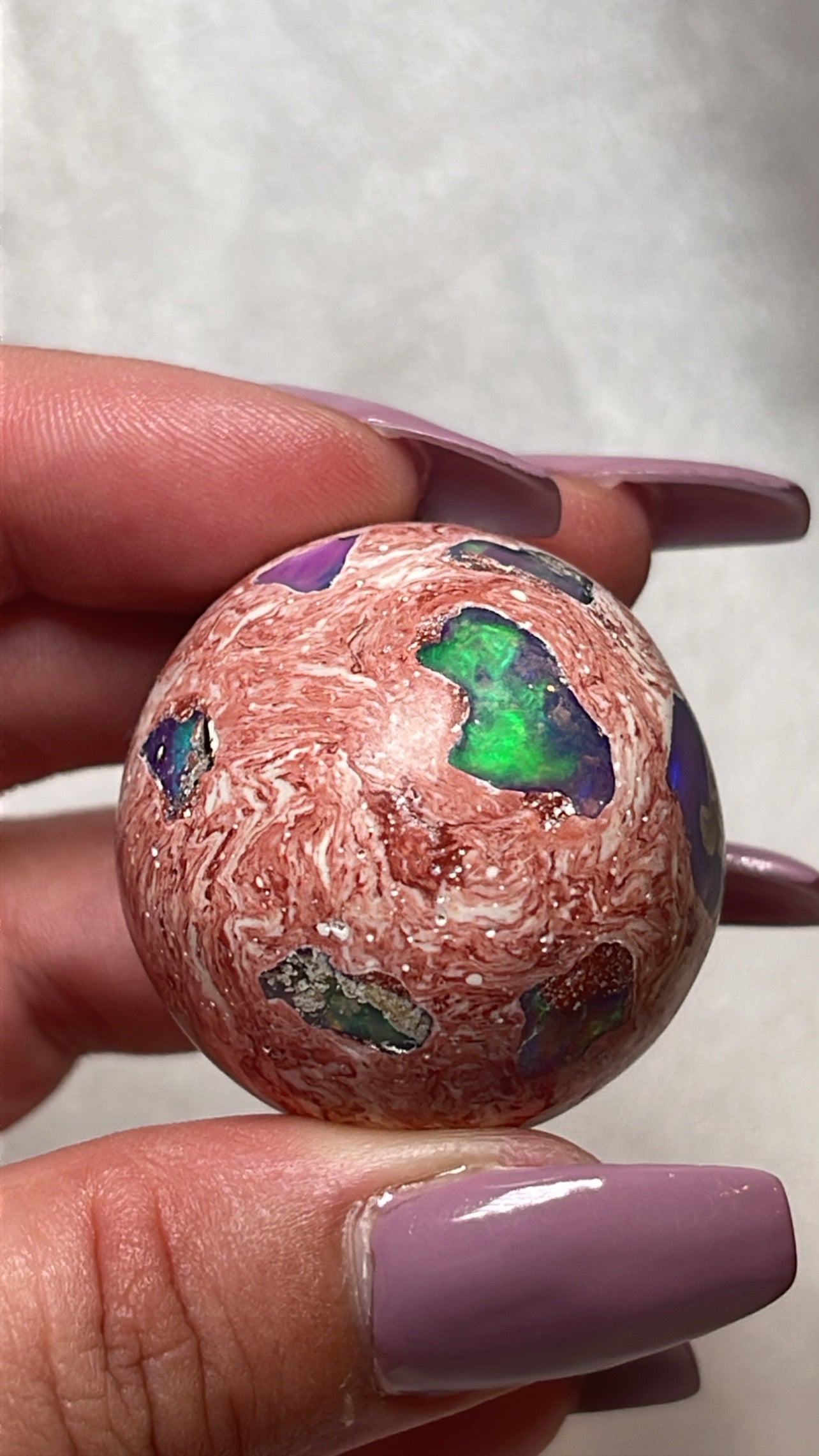 Mexican Fire Opal AAA Sphere