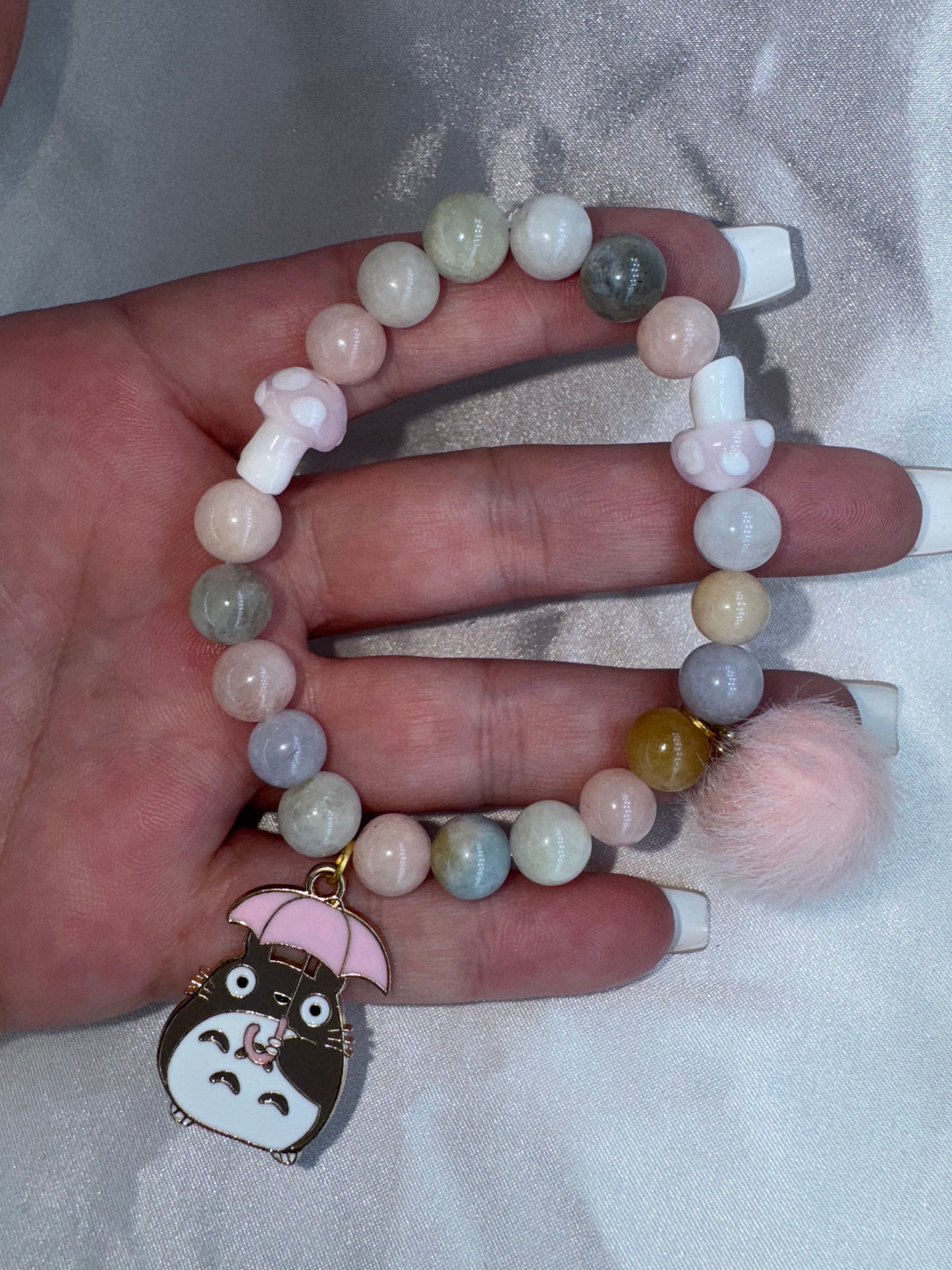 Tortoro Morganite 8mm Bracelet