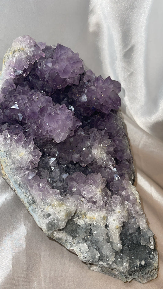 Amethyst Stalachtite Geode XXXL Display