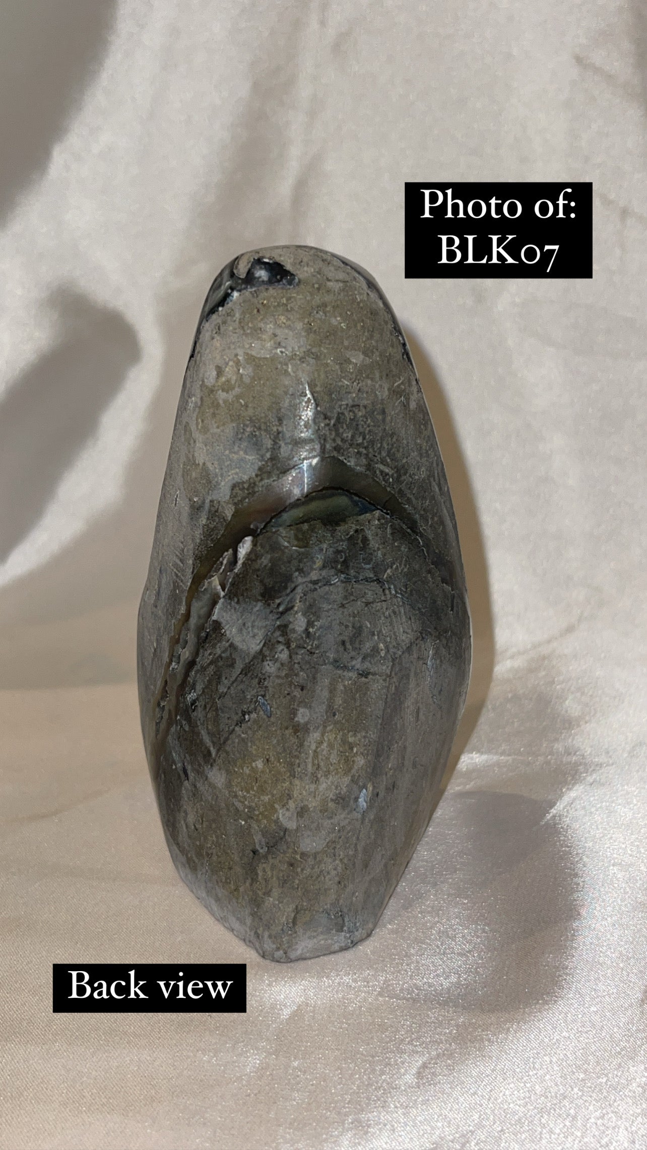 Black Amethyst Cut Base