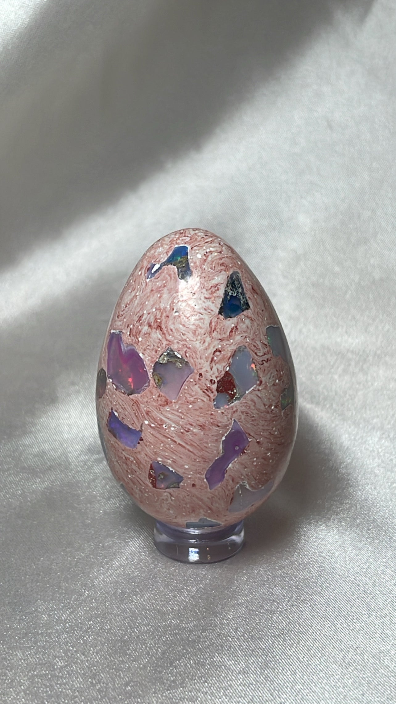 Mexican Fire Opal AAA Egg
