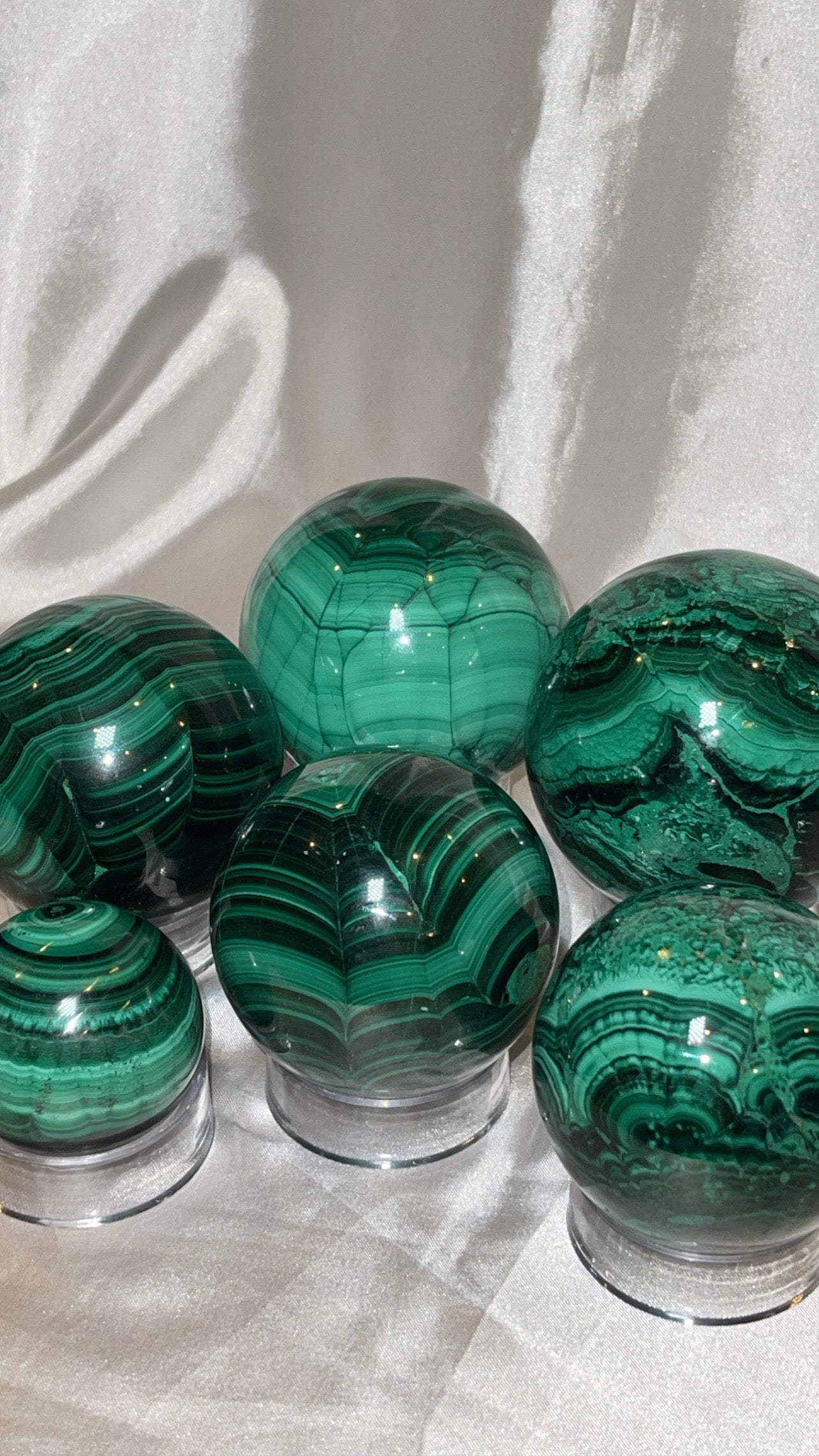 Malachite AA Large/XL Sphere