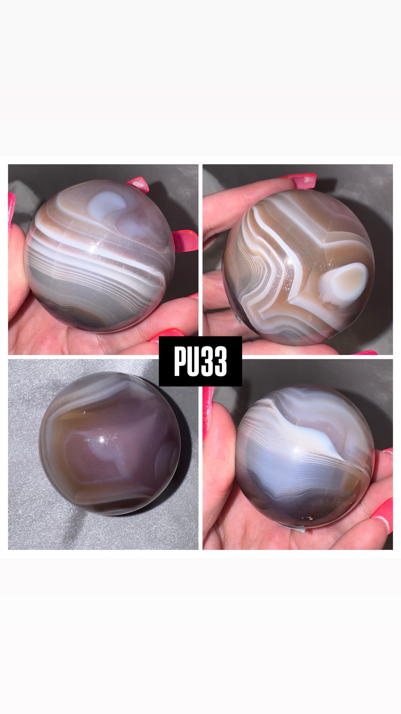Jelly Agate Sphere