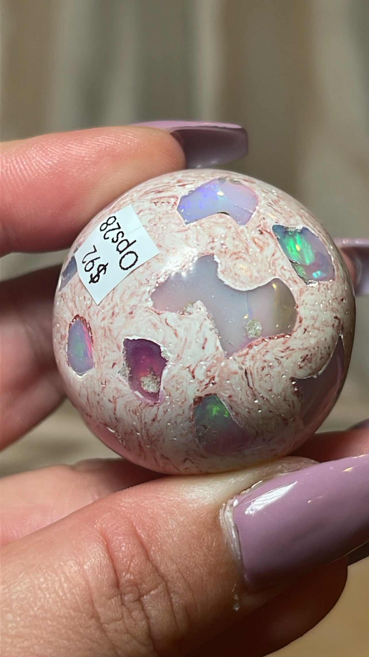 Mexican Fire Opal AAA Sphere