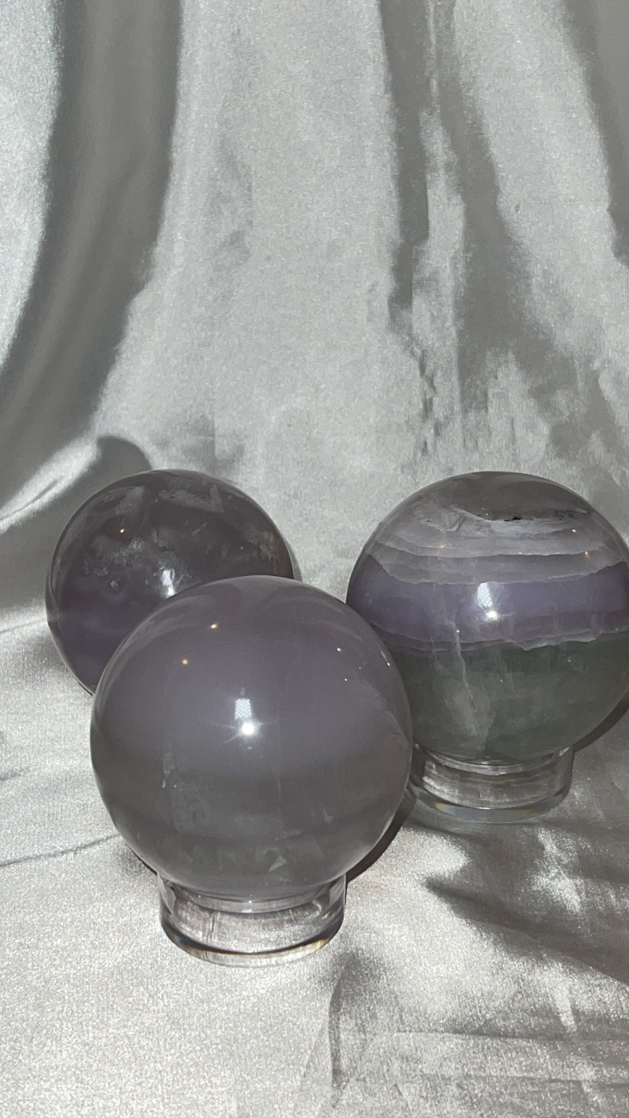 Yttrium Fluorite XL Sphere