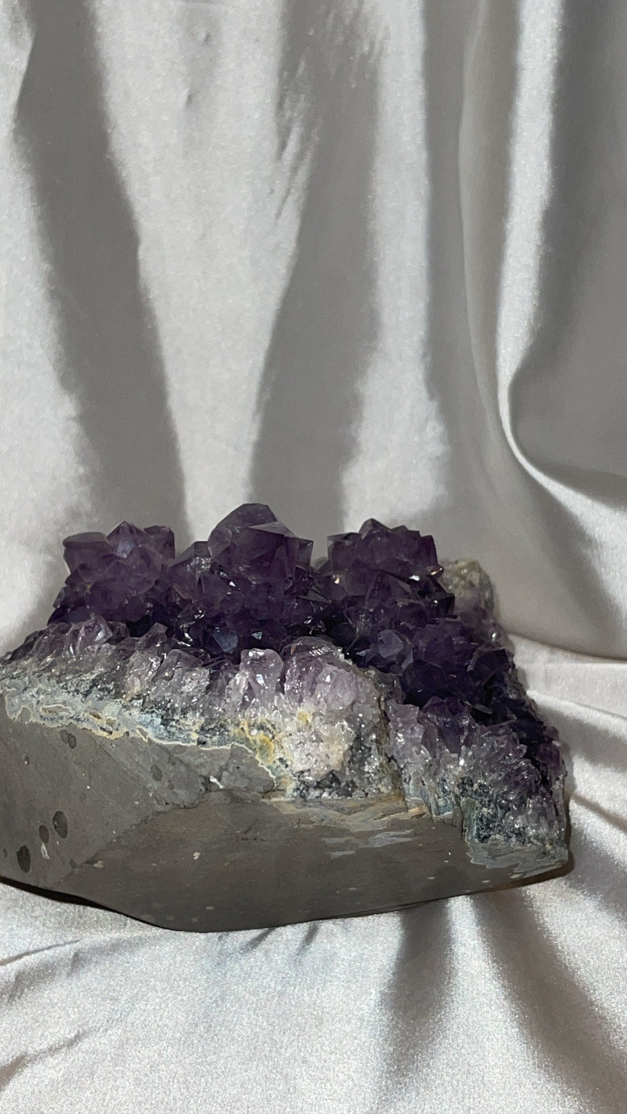 Amethyst Stalachtite Geode XXXL Display